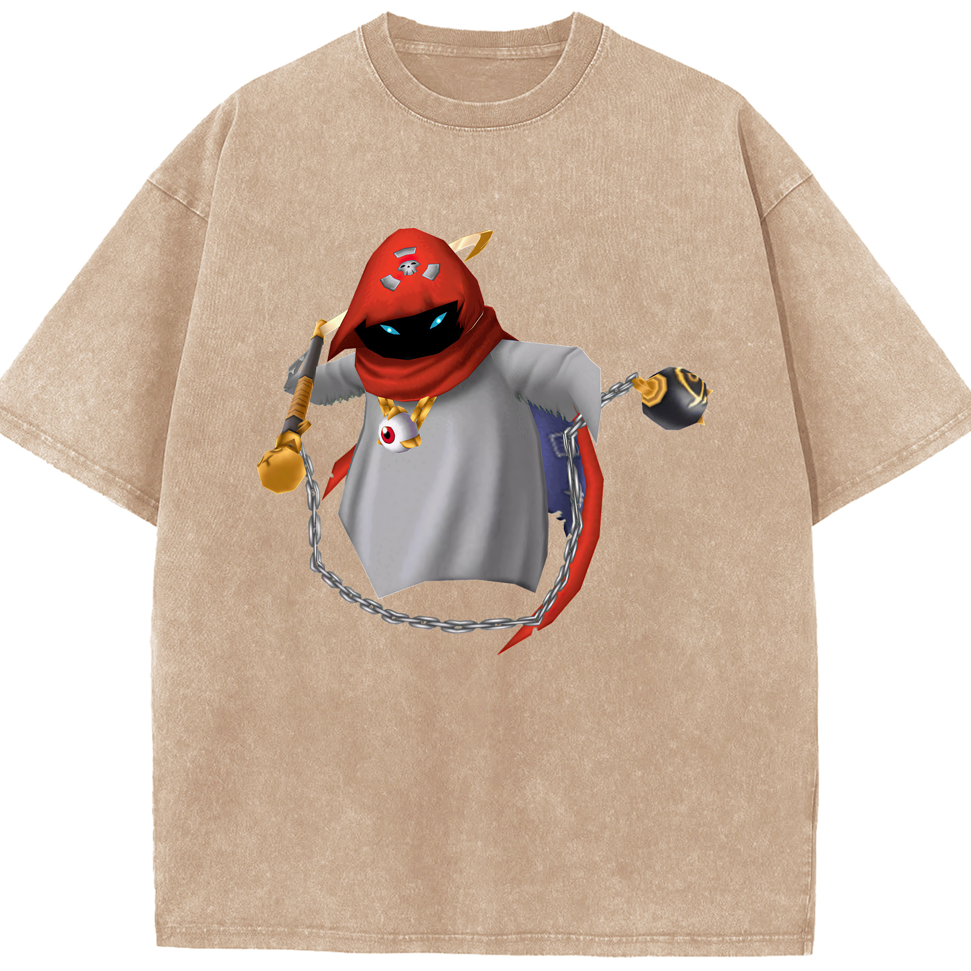 （画像用） Digimon デジタルモンスター/デジモン 綿100% ヴィンテージ風 半袖Tシャツ（フロントプリント）