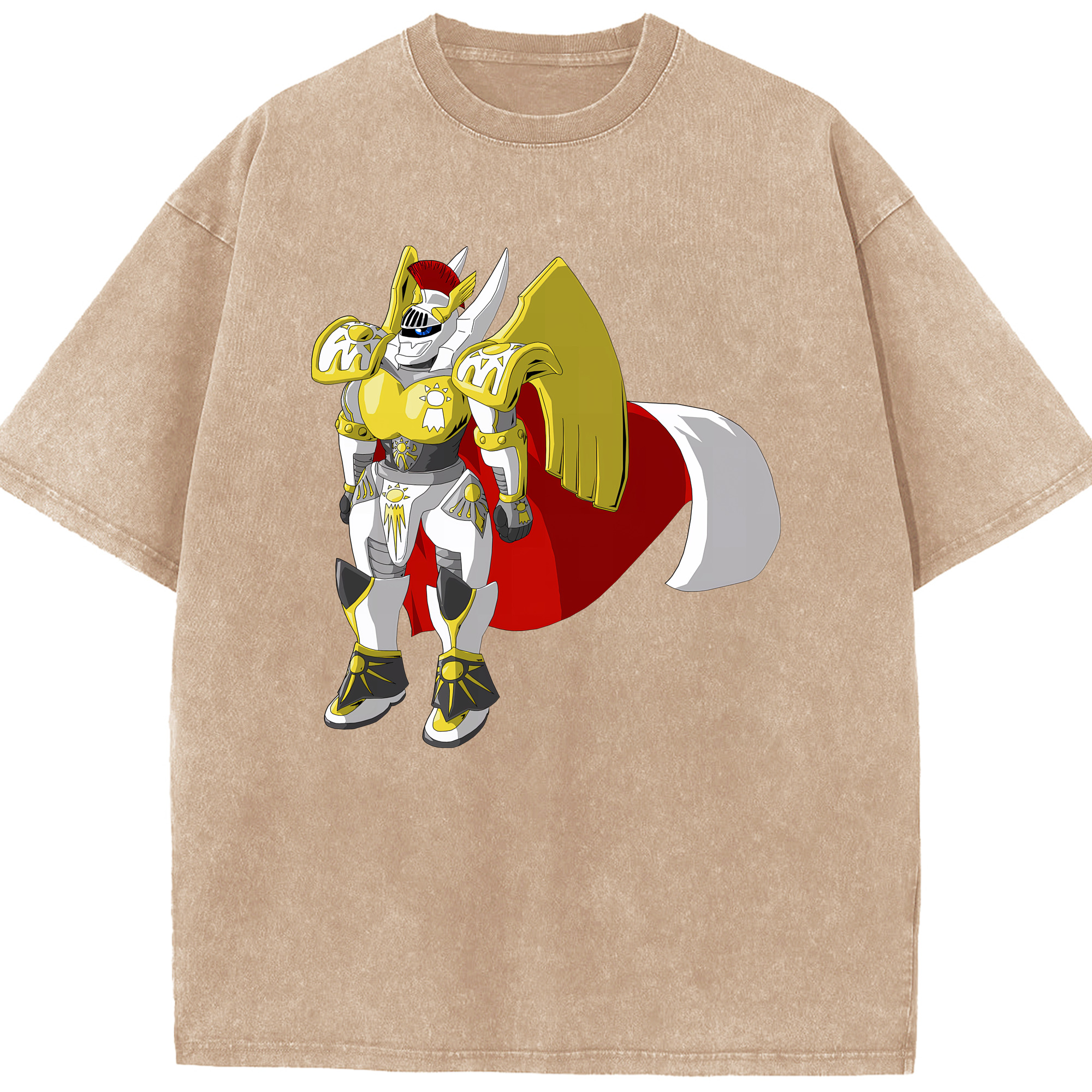 （画像用） Digimon デジタルモンスター/デジモン 綿100% ヴィンテージ風 半袖Tシャツ（フロントプリント）