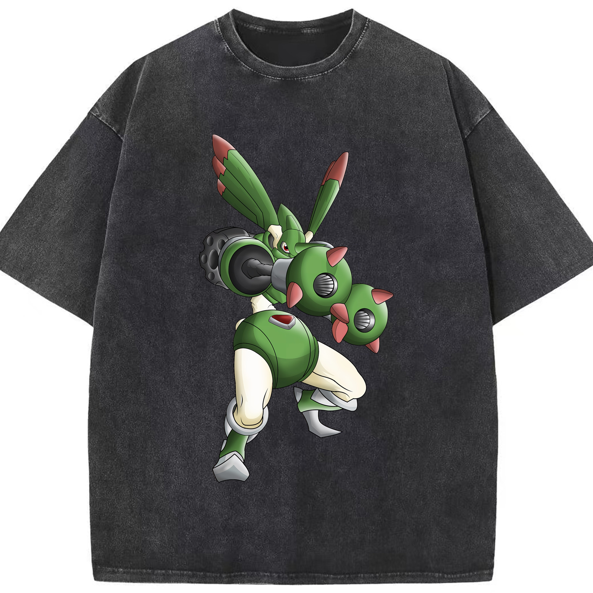 （画像用） Digimon デジタルモンスター/デジモン 綿100% ヴィンテージ風 半袖Tシャツ（フロントプリント）