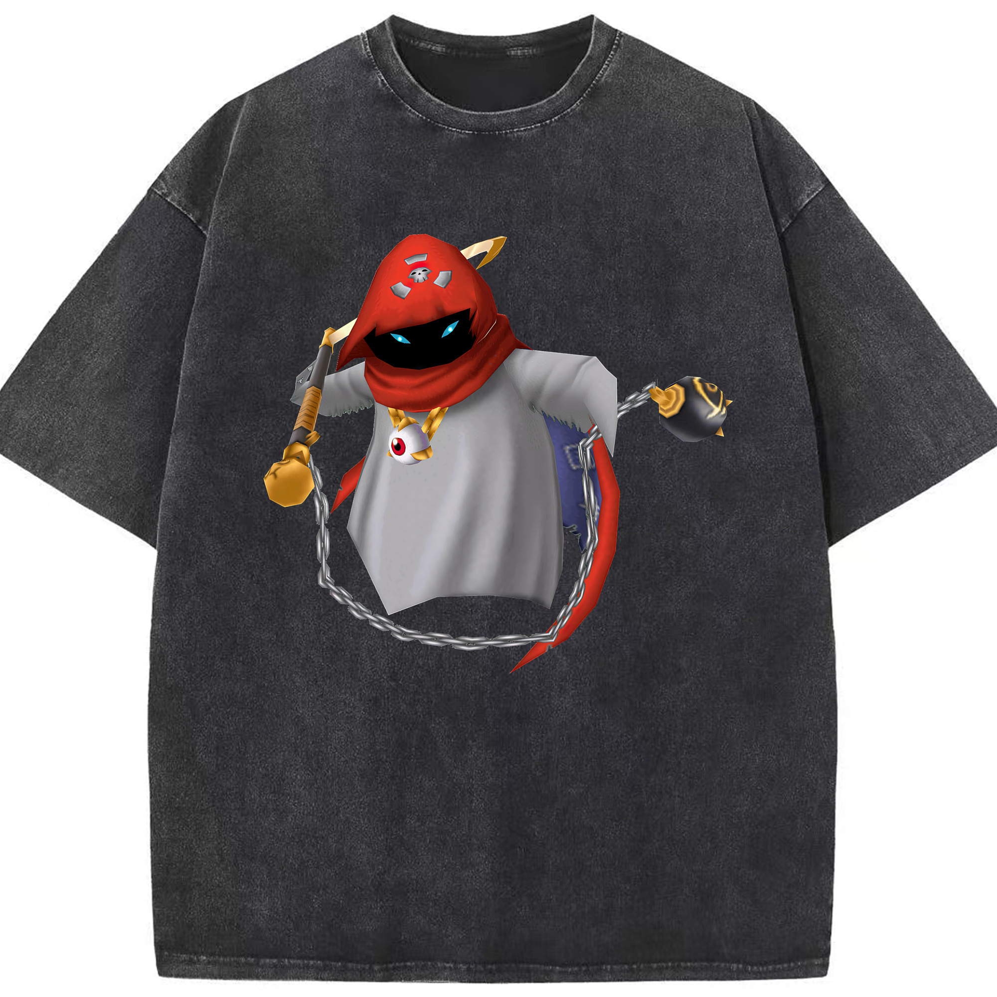 （画像用） Digimon デジタルモンスター/デジモン 綿100% ヴィンテージ風 半袖Tシャツ（フロントプリント）