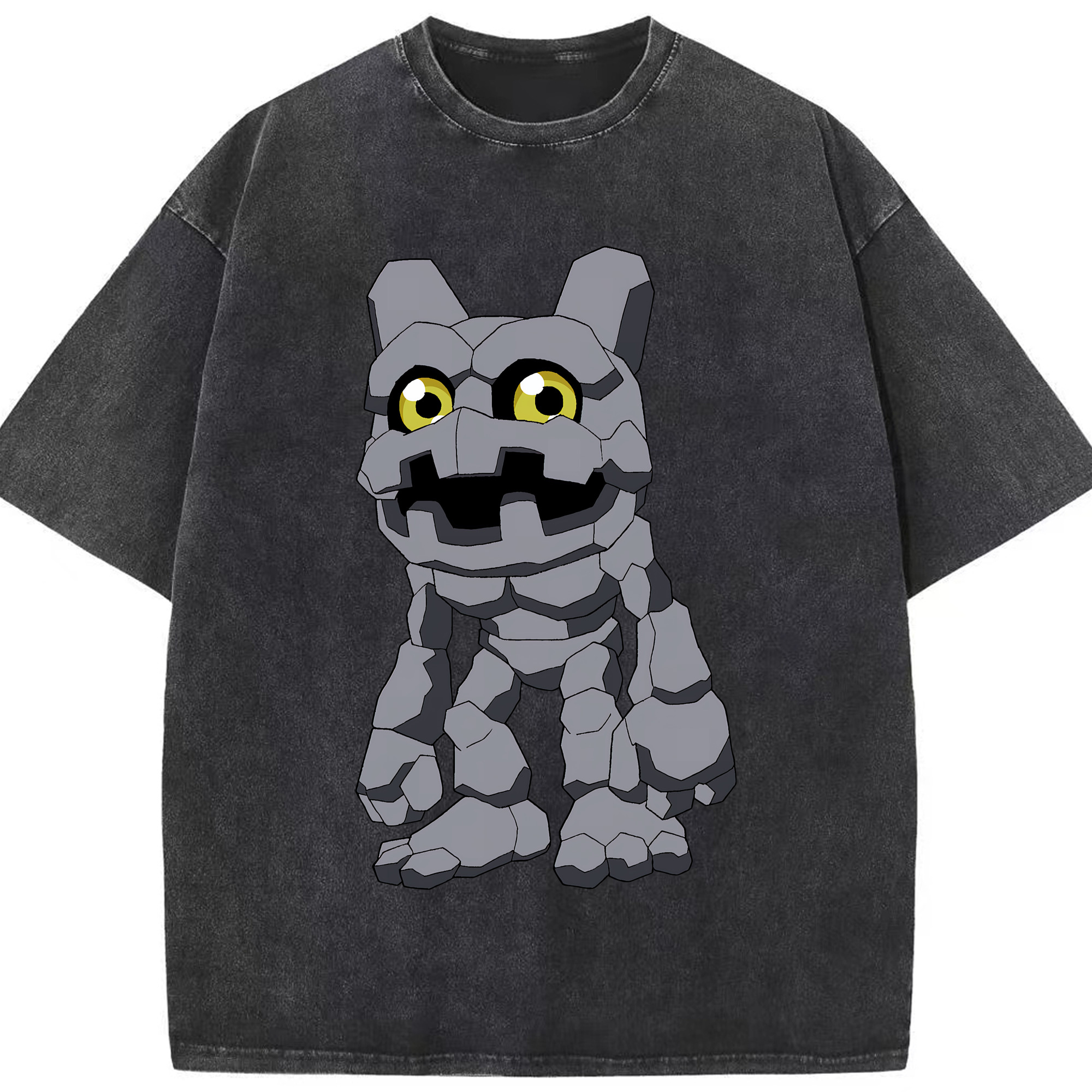 （画像用） Digimon デジタルモンスター/デジモン 綿100% ヴィンテージ風 半袖Tシャツ（フロントプリント）