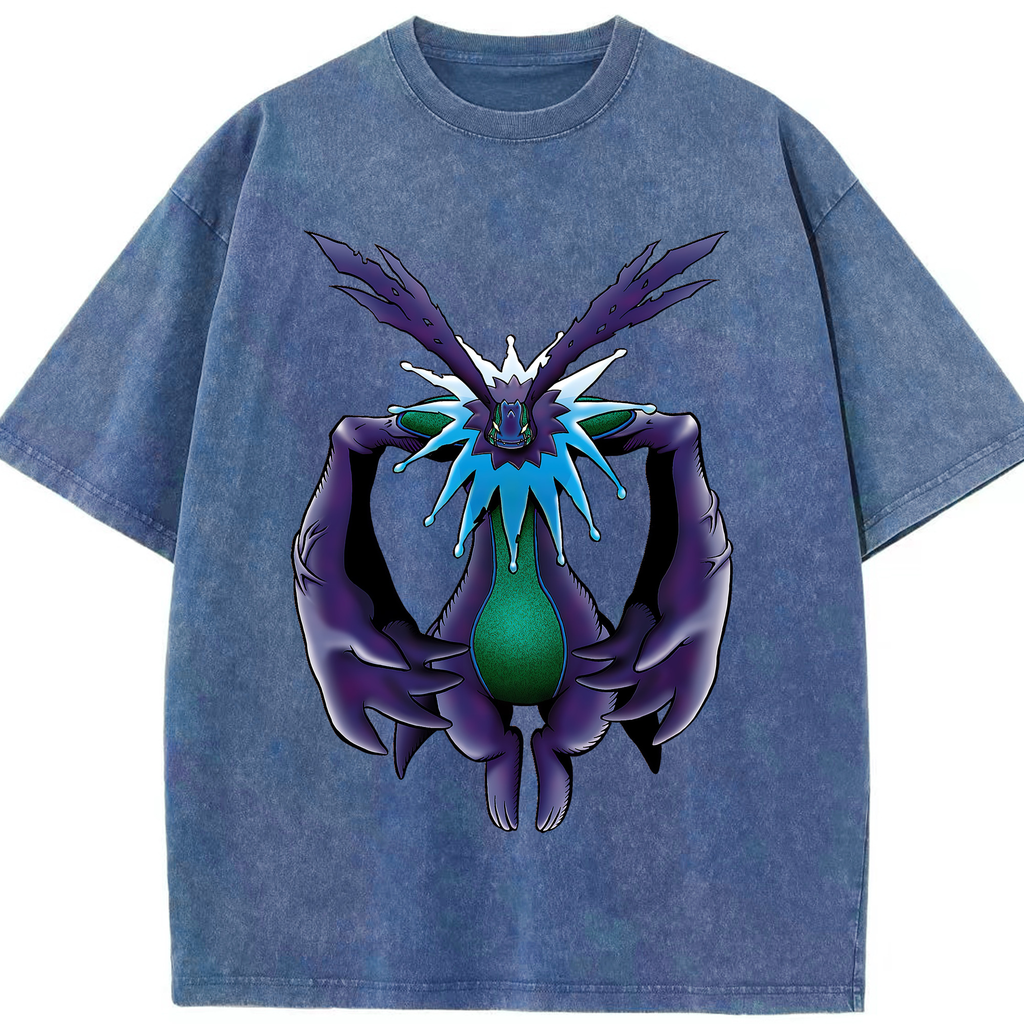 （画像用） Digimon デジタルモンスター/デジモン 綿100% ヴィンテージ風 半袖Tシャツ（フロントプリント）