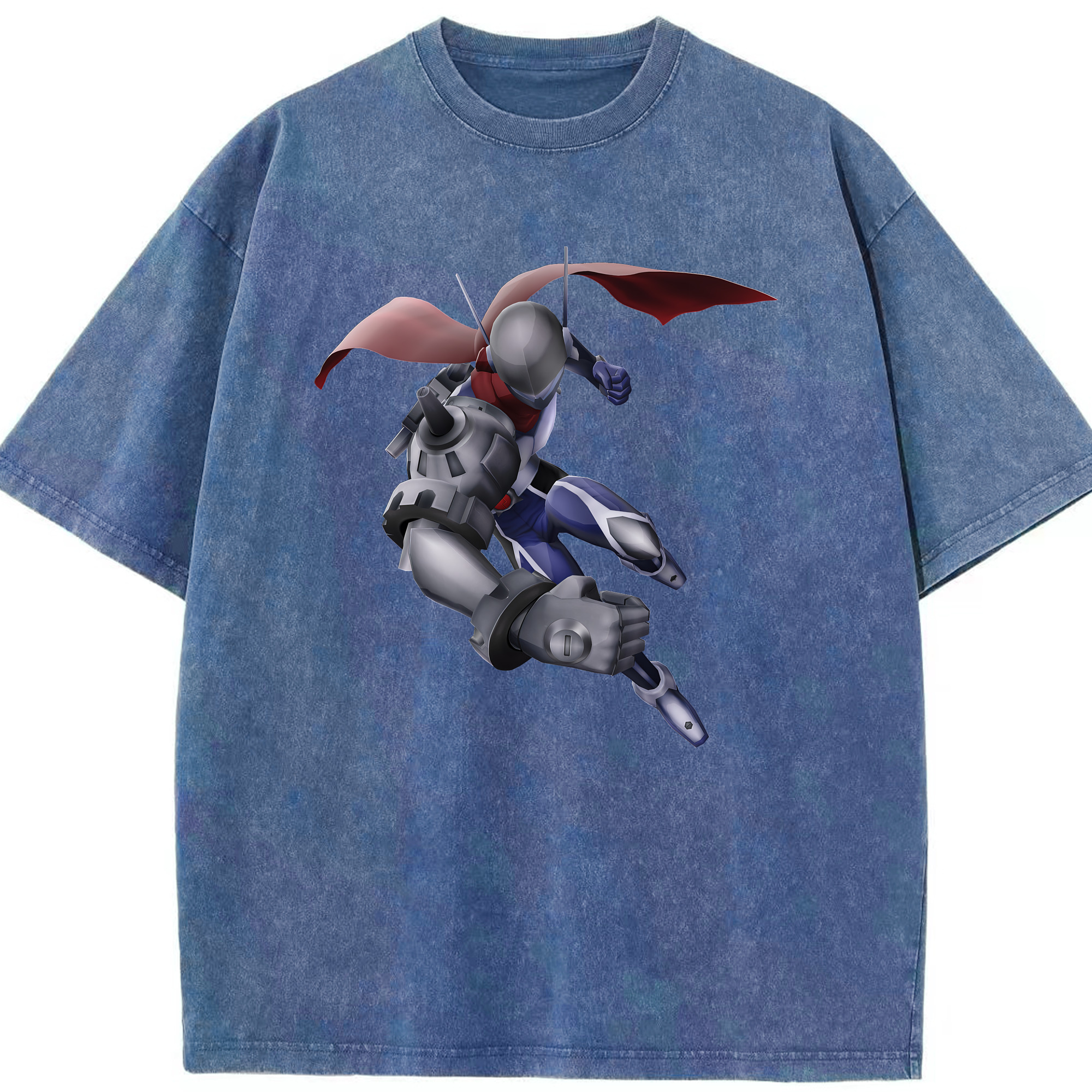 （画像用） Digimon デジタルモンスター/デジモン 綿100% ヴィンテージ風 半袖Tシャツ（フロントプリント）