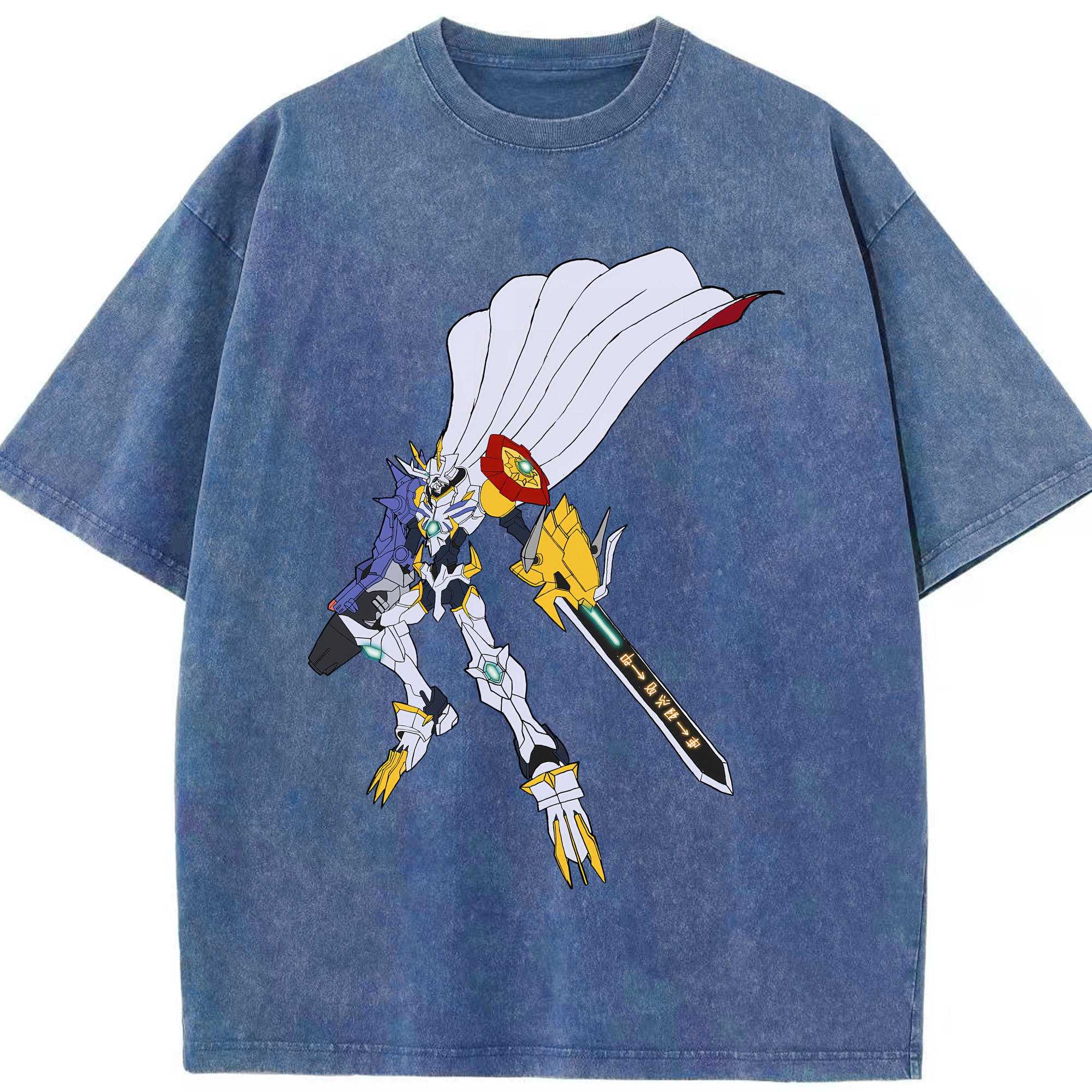 （画像用） Digimon デジタルモンスター/デジモン 綿100% ヴィンテージ風 半袖Tシャツ（フロントプリント）