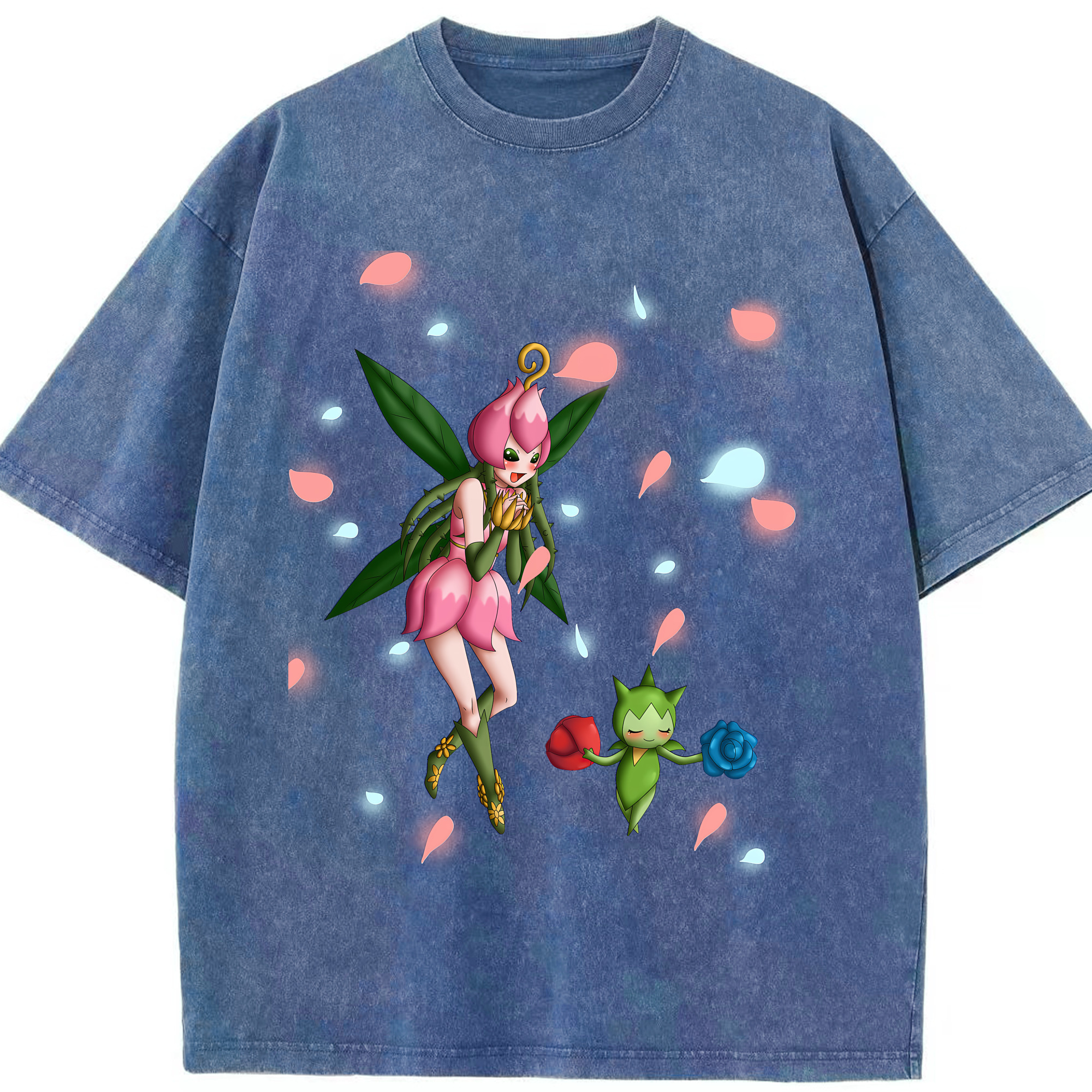 （画像用） Digimon デジタルモンスター/デジモン 綿100% ヴィンテージ風 半袖Tシャツ（フロントプリント）