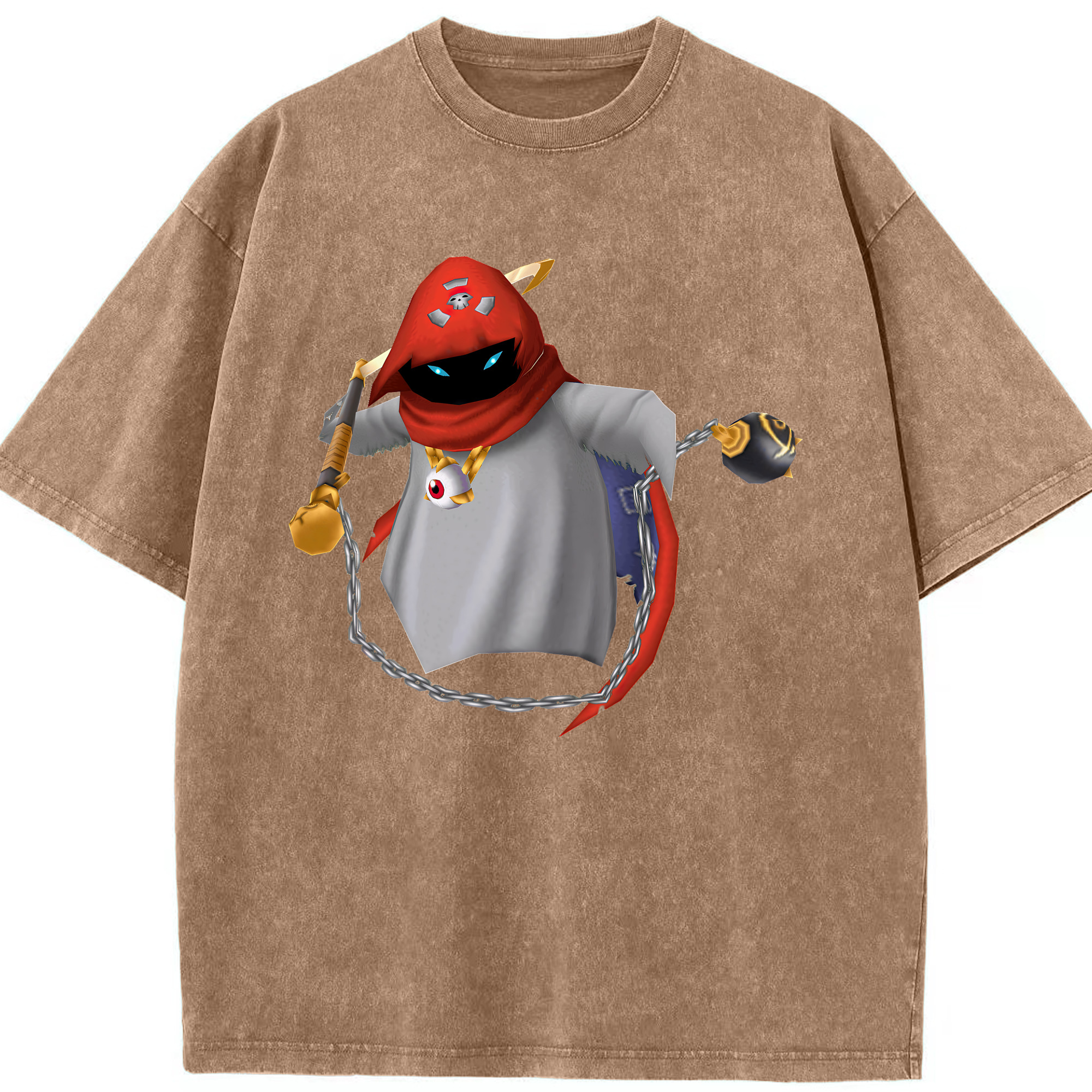 （画像用） Digimon デジタルモンスター/デジモン 綿100% ヴィンテージ風 半袖Tシャツ（フロントプリント）