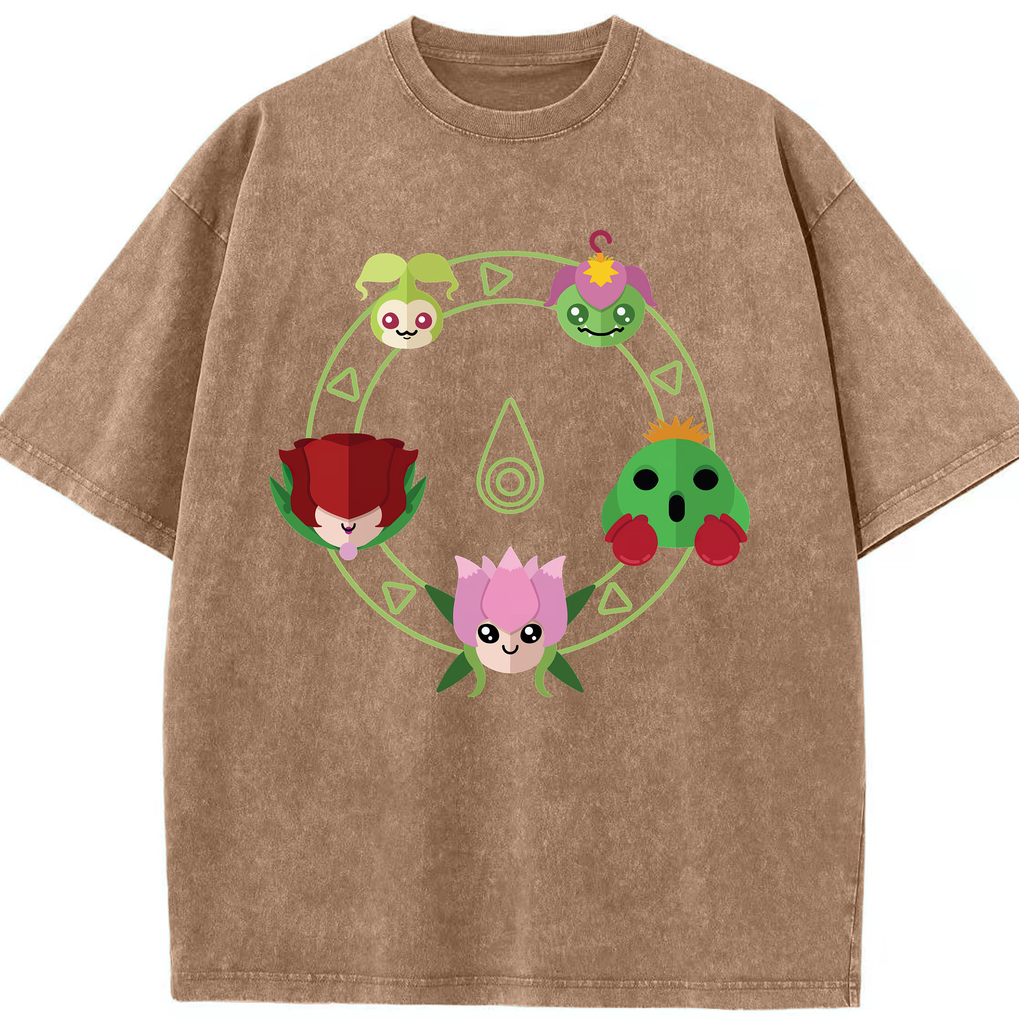 （画像用） Digimon デジタルモンスター/デジモン 綿100% ヴィンテージ風 半袖Tシャツ（フロントプリント）