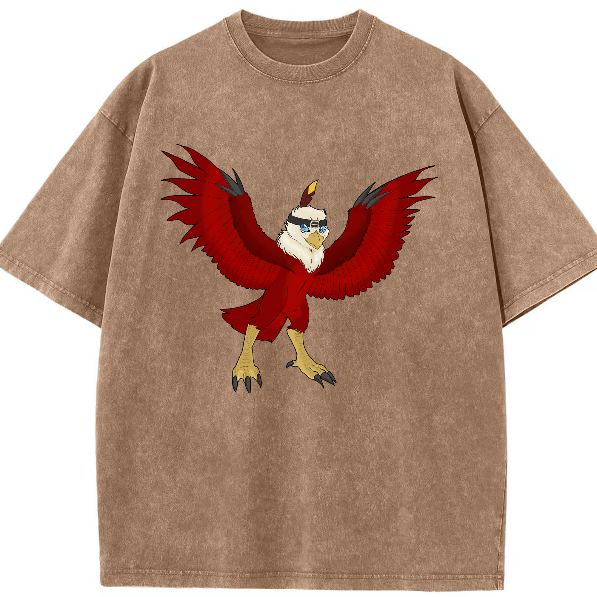 （画像用） Digimon デジタルモンスター/デジモン 綿100% ヴィンテージ風 半袖Tシャツ（フロントプリント）