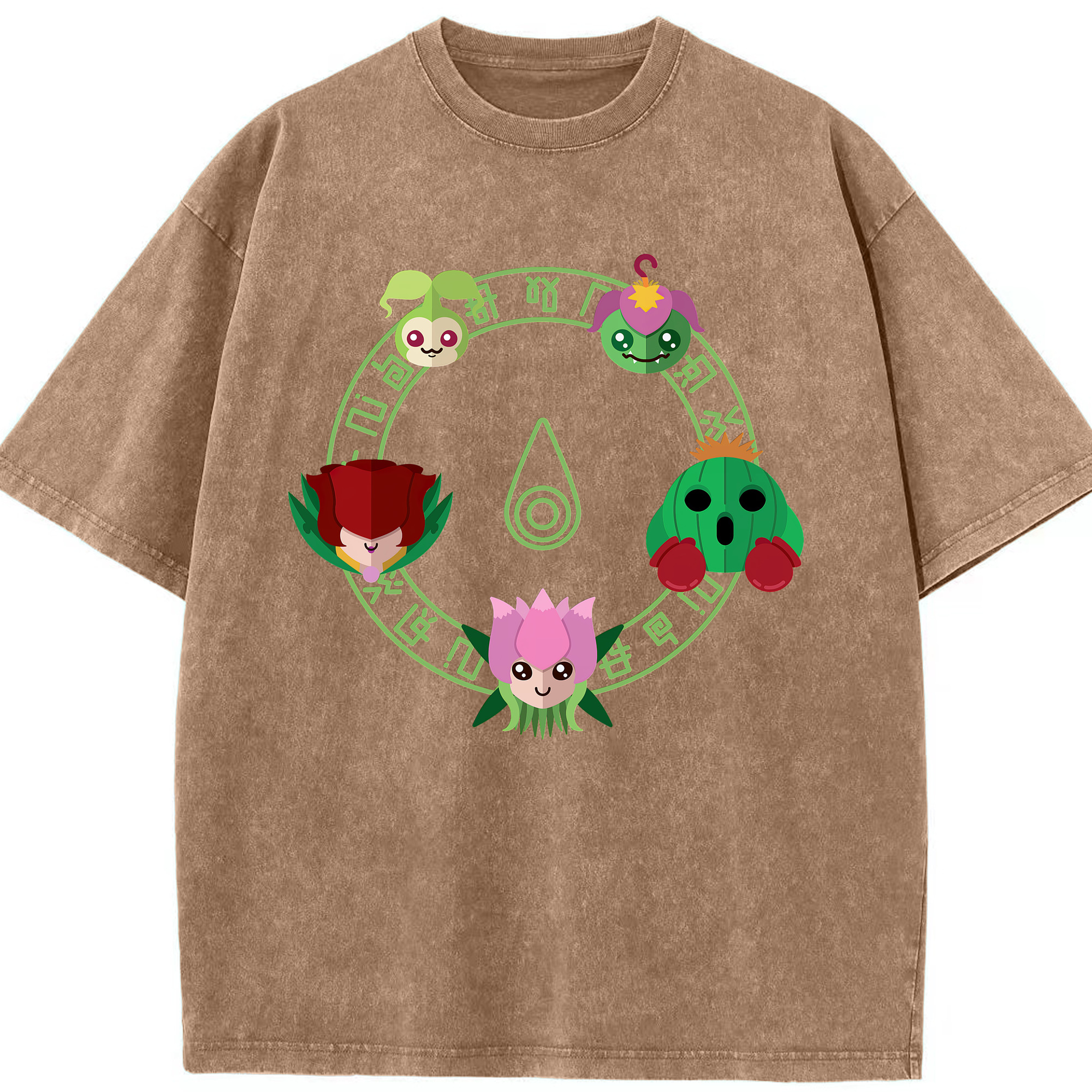 （画像用） Digimon デジタルモンスター/デジモン 綿100% ヴィンテージ風 半袖Tシャツ（フロントプリント）