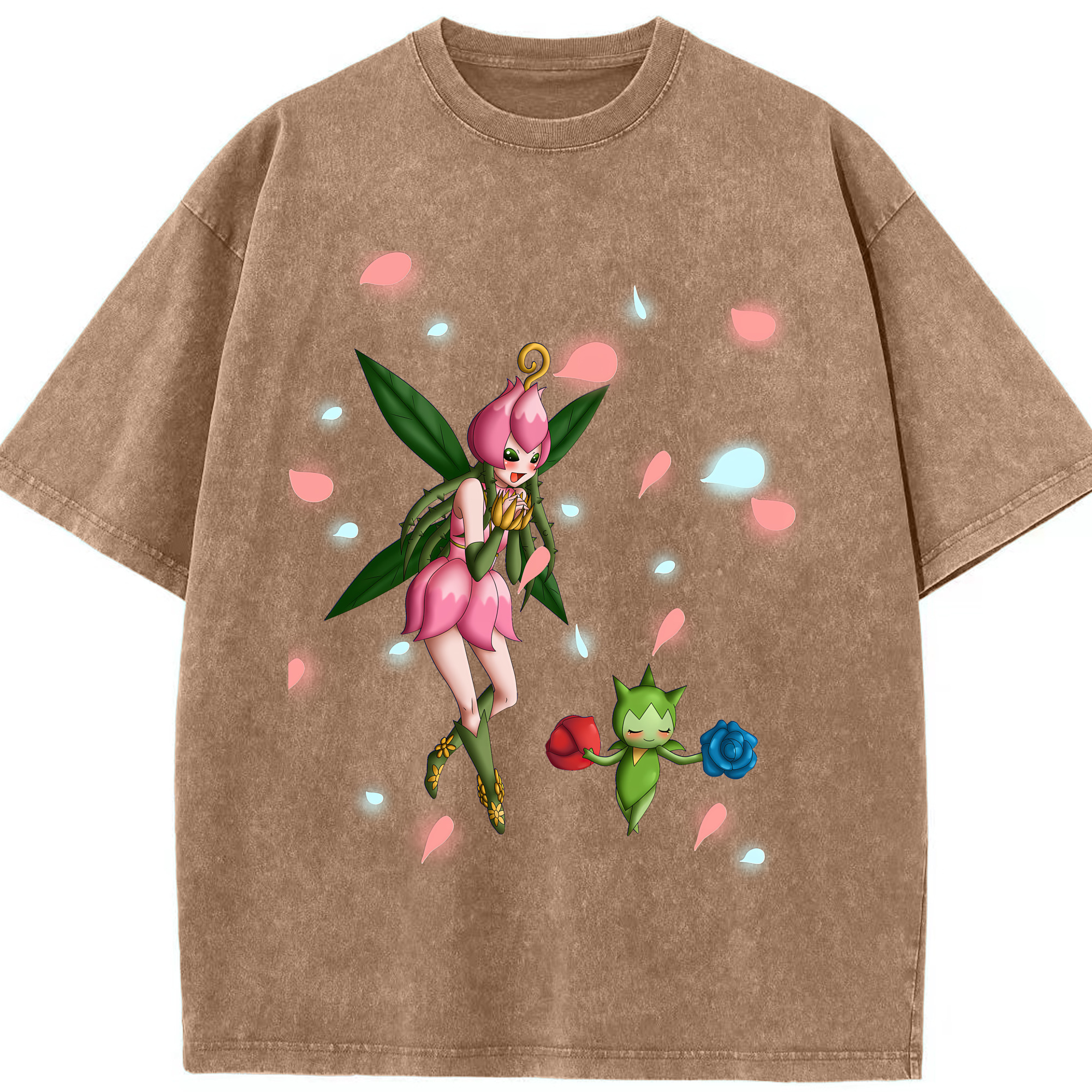 （画像用） Digimon デジタルモンスター/デジモン 綿100% ヴィンテージ風 半袖Tシャツ（フロントプリント）