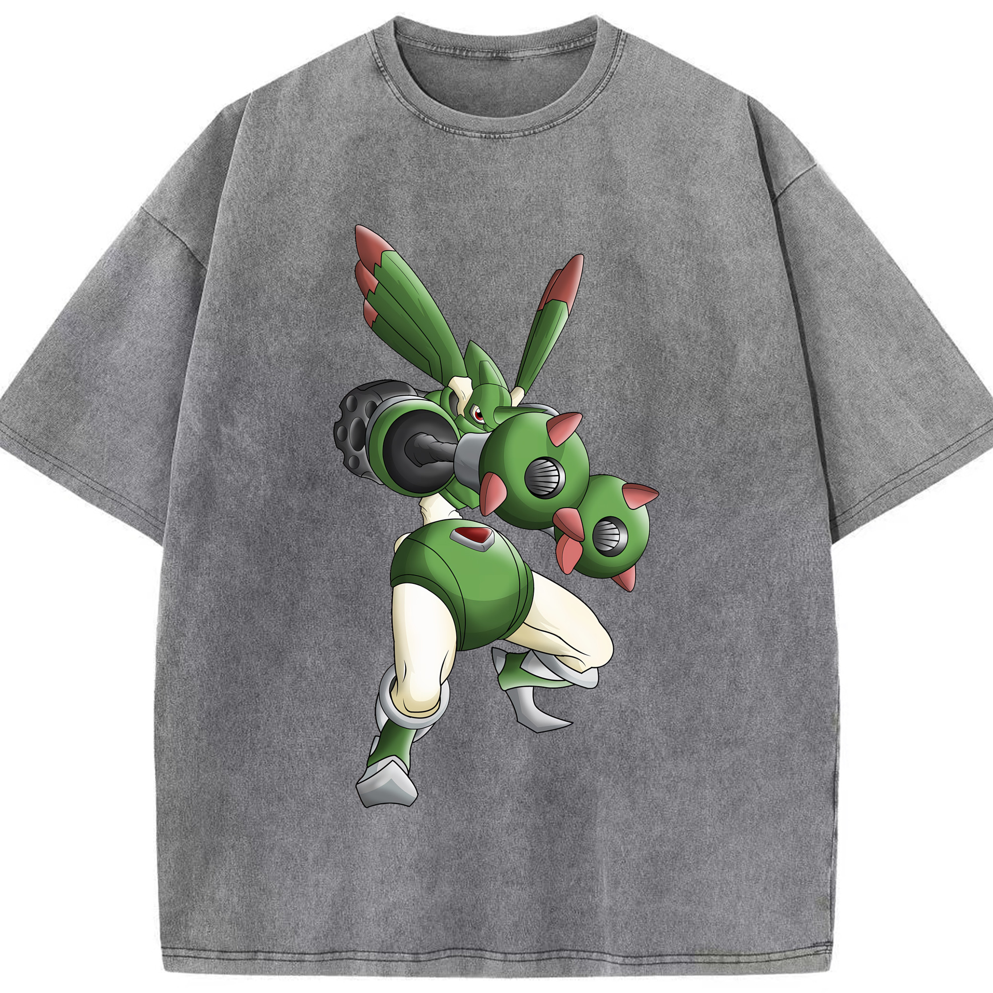 （画像用） Digimon デジタルモンスター/デジモン 綿100% ヴィンテージ風 半袖Tシャツ（フロントプリント）