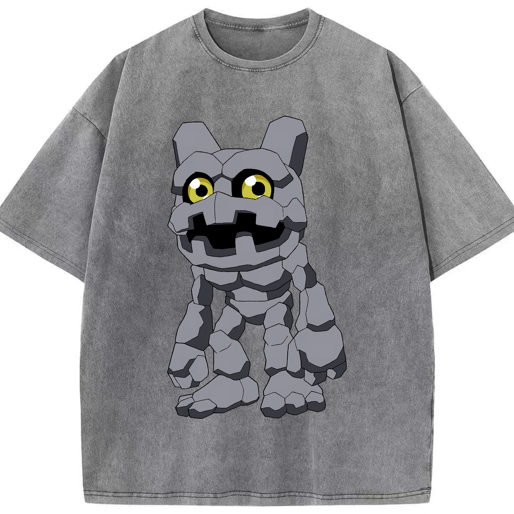 （画像用） Digimon デジタルモンスター/デジモン 綿100% ヴィンテージ風 半袖Tシャツ（フロントプリント）