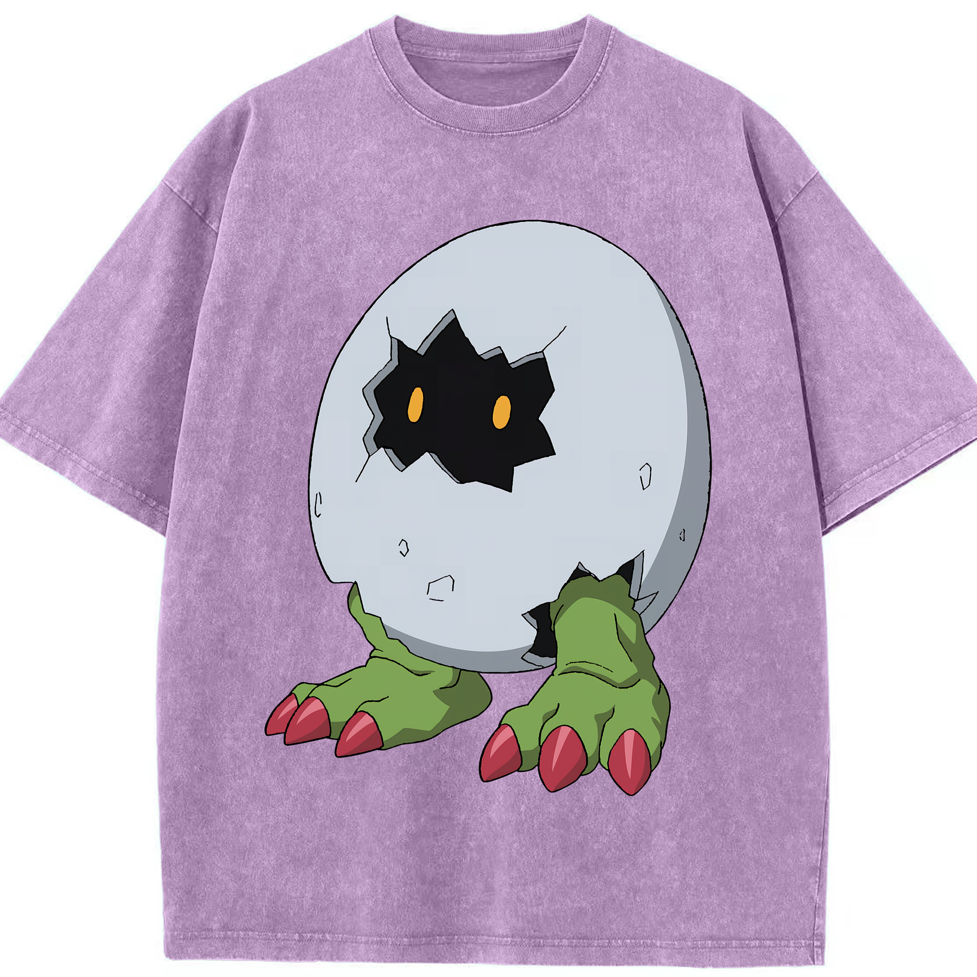 （画像用） Digimon デジタルモンスター/デジモン 綿100% ヴィンテージ風 半袖Tシャツ（フロントプリント）
