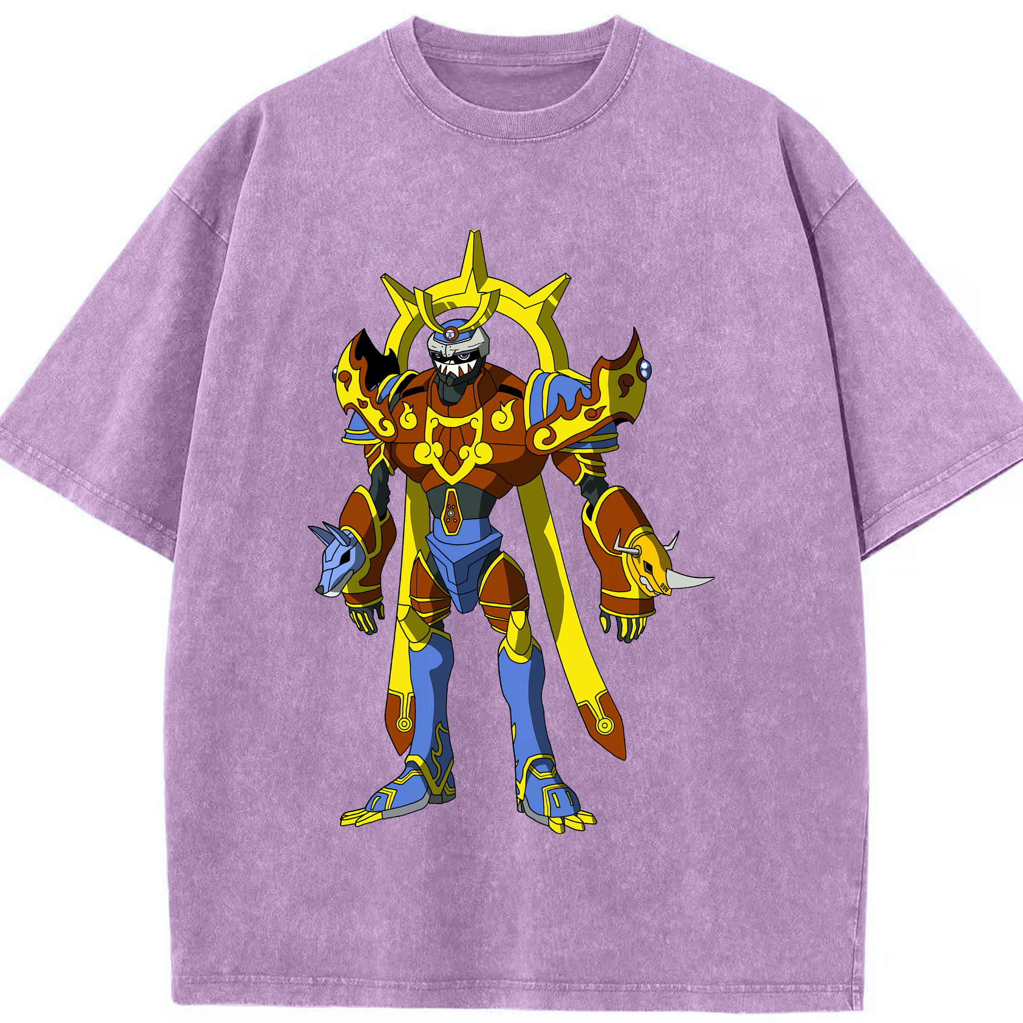 （画像用） Digimon デジタルモンスター/デジモン 綿100% ヴィンテージ風 半袖Tシャツ（フロントプリント）