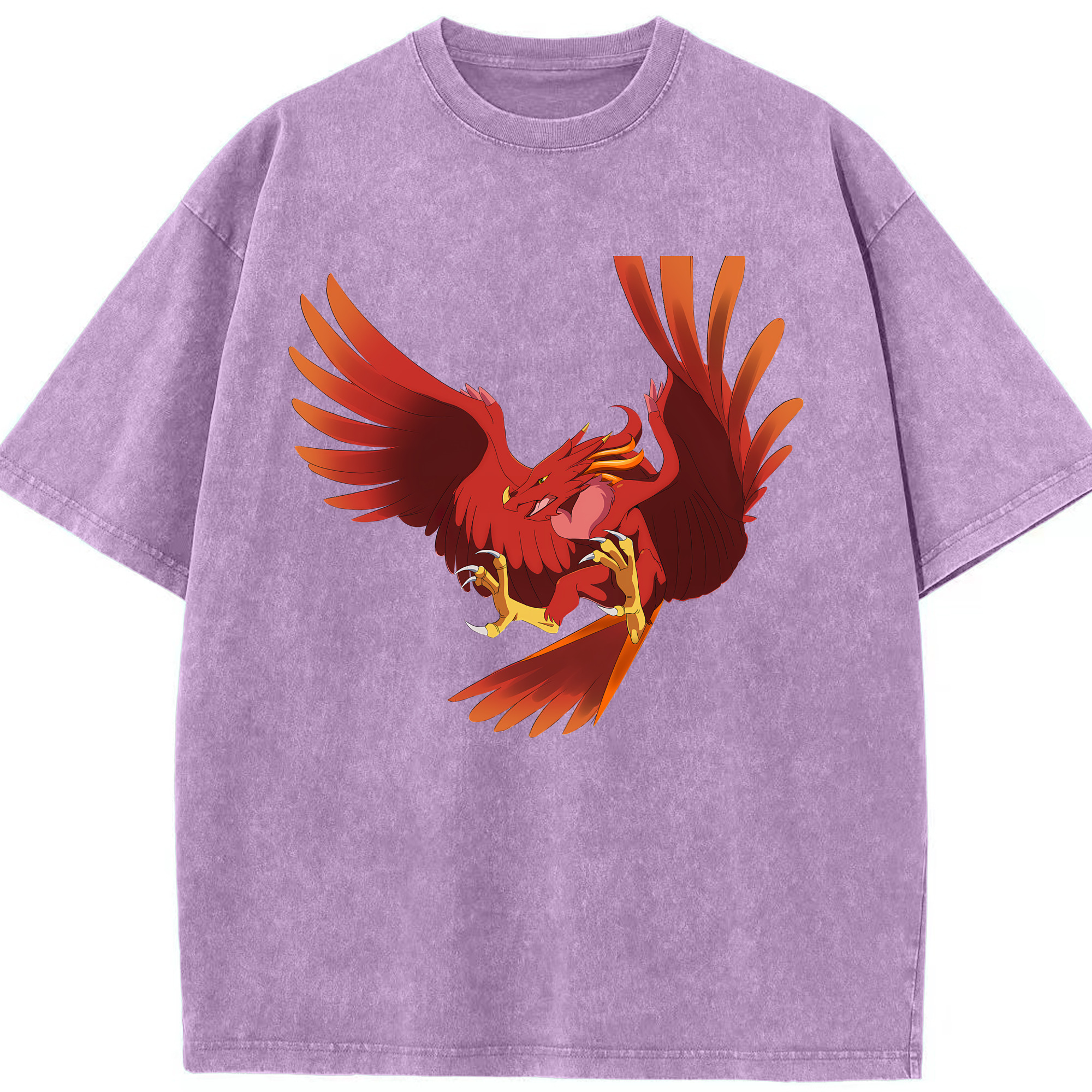 （画像用） Digimon デジタルモンスター/デジモン 綿100% ヴィンテージ風 半袖Tシャツ（フロントプリント）