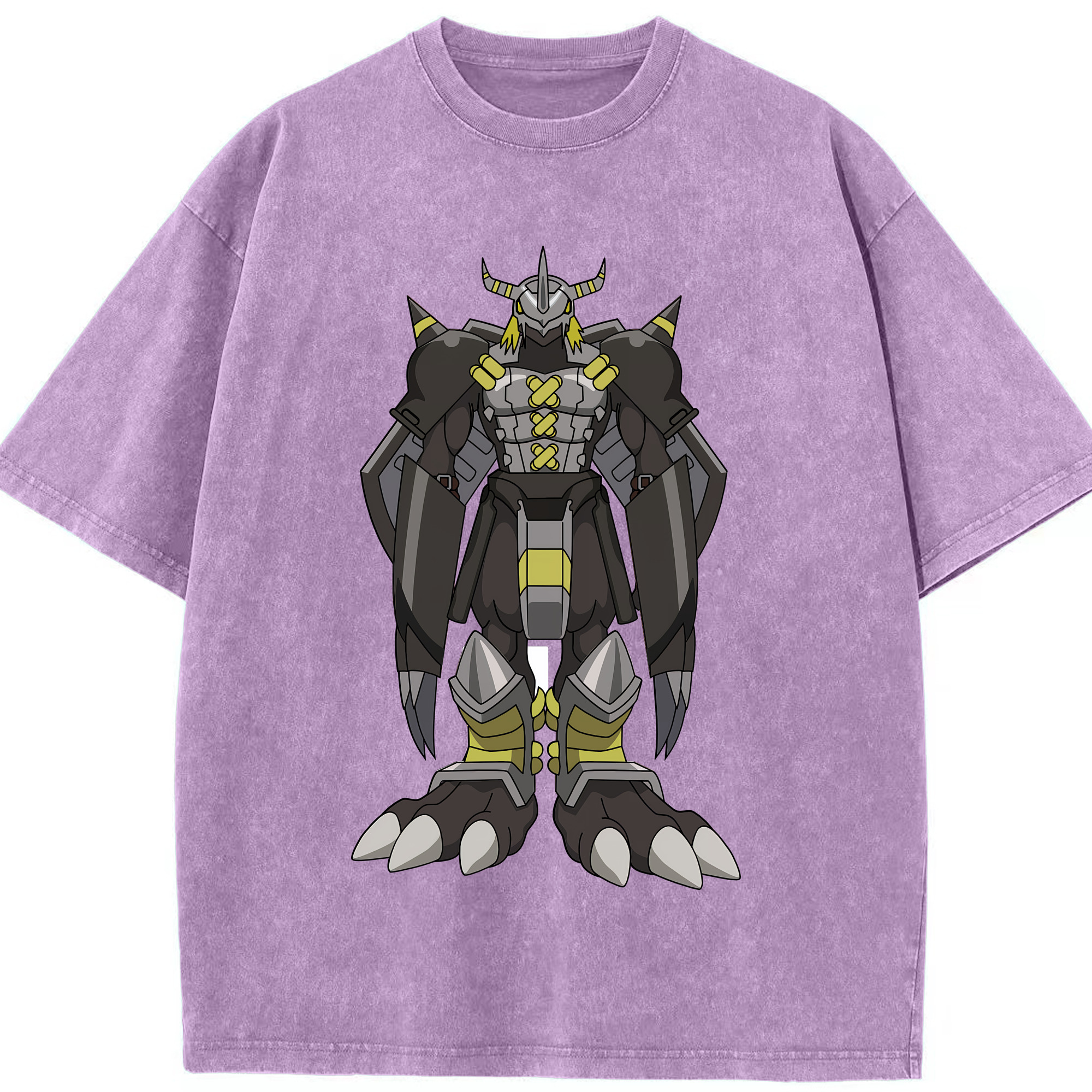 （画像用） Digimon デジタルモンスター/デジモン 綿100% ヴィンテージ風 半袖Tシャツ（フロントプリント）