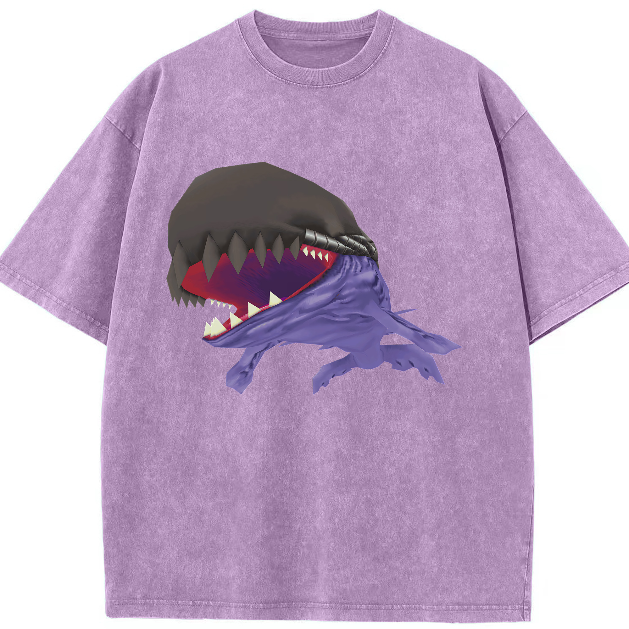 （画像用） Digimon デジタルモンスター/デジモン 綿100% ヴィンテージ風 半袖Tシャツ（フロントプリント）