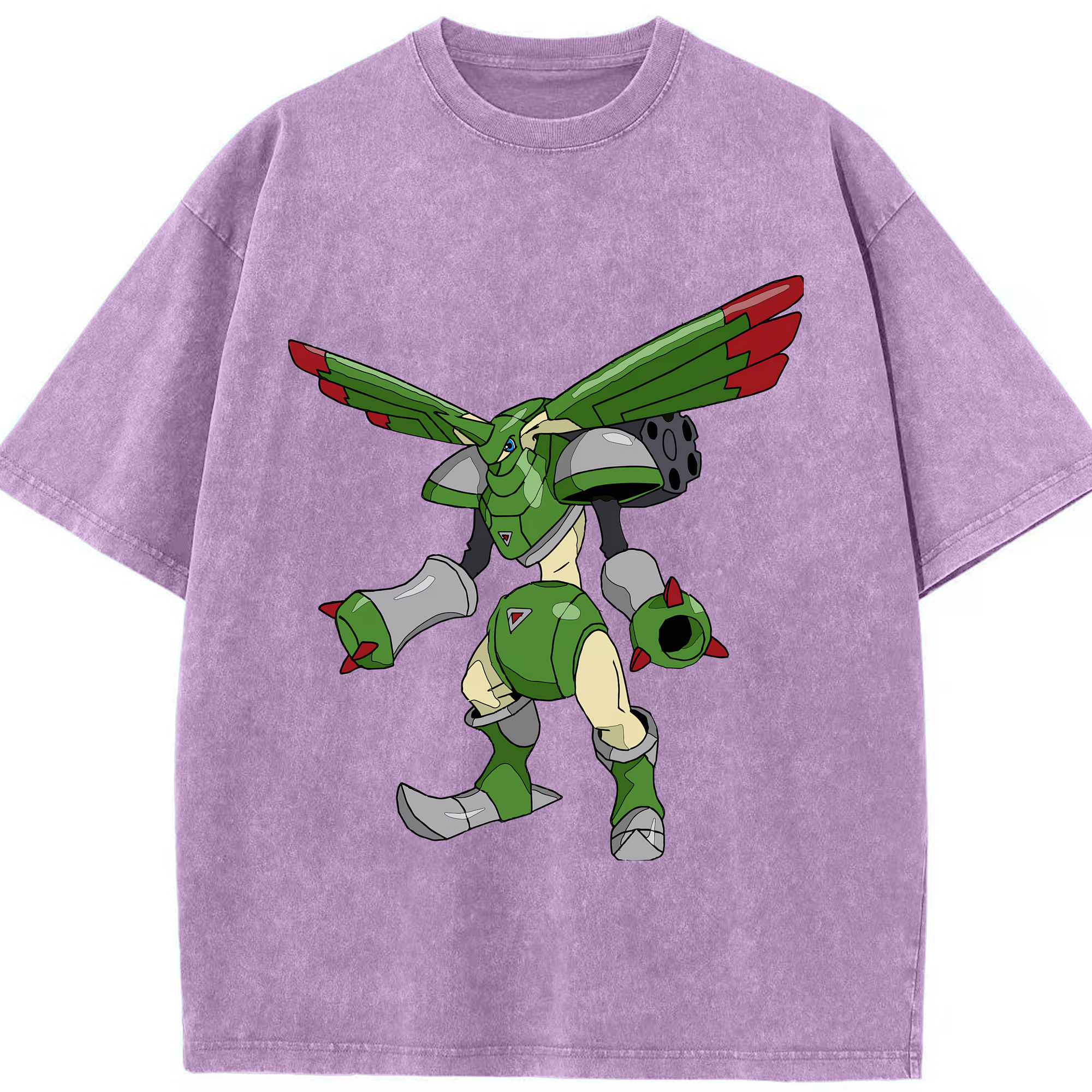 （画像用） Digimon デジタルモンスター/デジモン 綿100% ヴィンテージ風 半袖Tシャツ（フロントプリント）