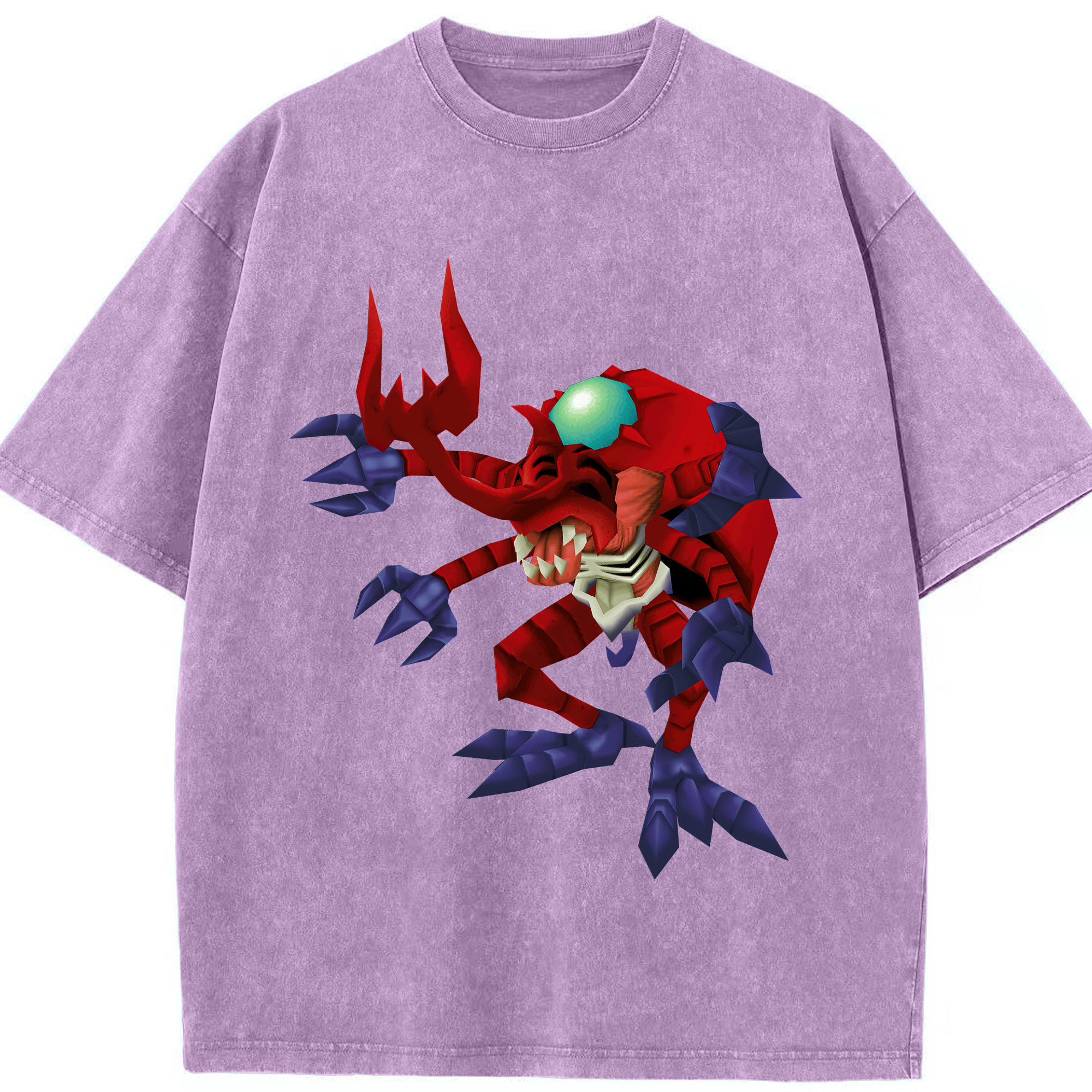 （画像用） Digimon デジタルモンスター/デジモン 綿100% ヴィンテージ風 半袖Tシャツ（フロントプリント）