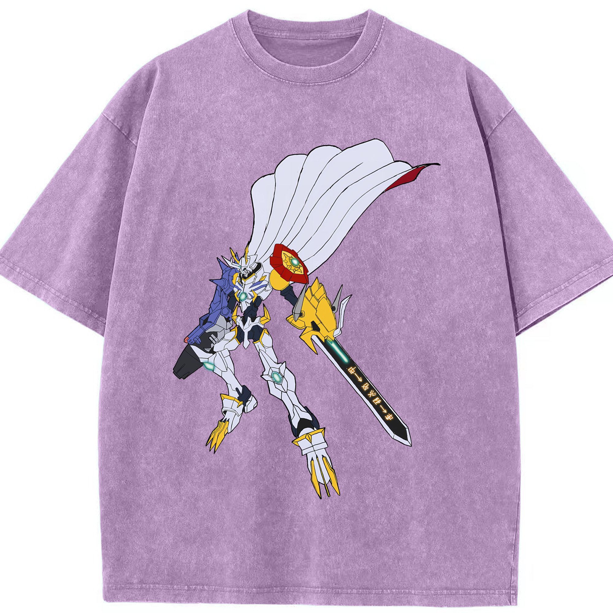 （画像用） Digimon デジタルモンスター/デジモン 綿100% ヴィンテージ風 半袖Tシャツ（フロントプリント）