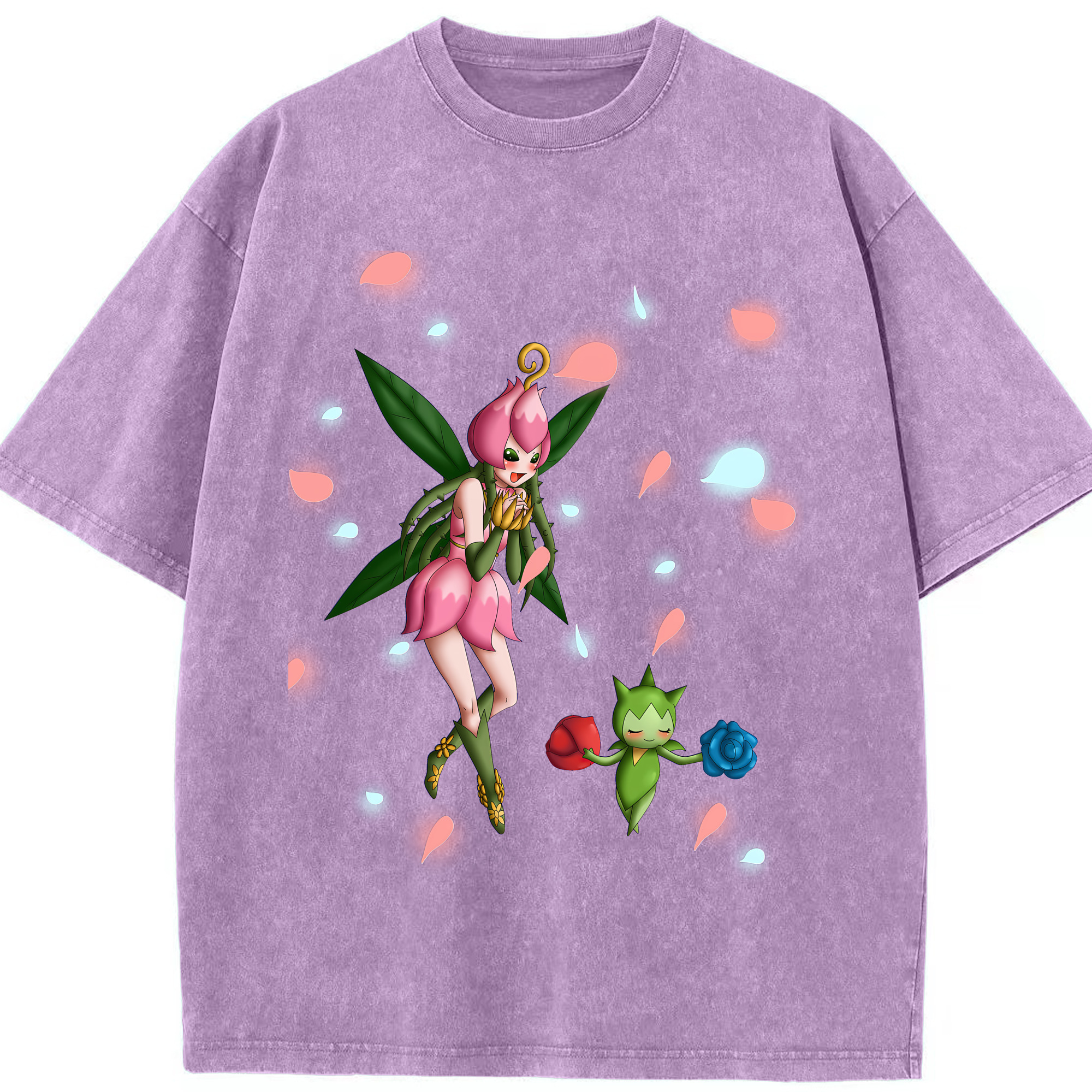 （画像用） Digimon デジタルモンスター/デジモン 綿100% ヴィンテージ風 半袖Tシャツ（フロントプリント）
