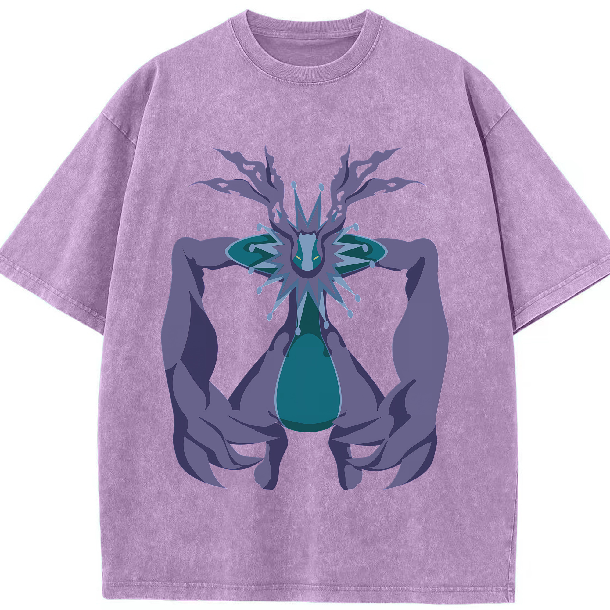 （画像用） Digimon デジタルモンスター/デジモン 綿100% ヴィンテージ風 半袖Tシャツ（フロントプリント）
