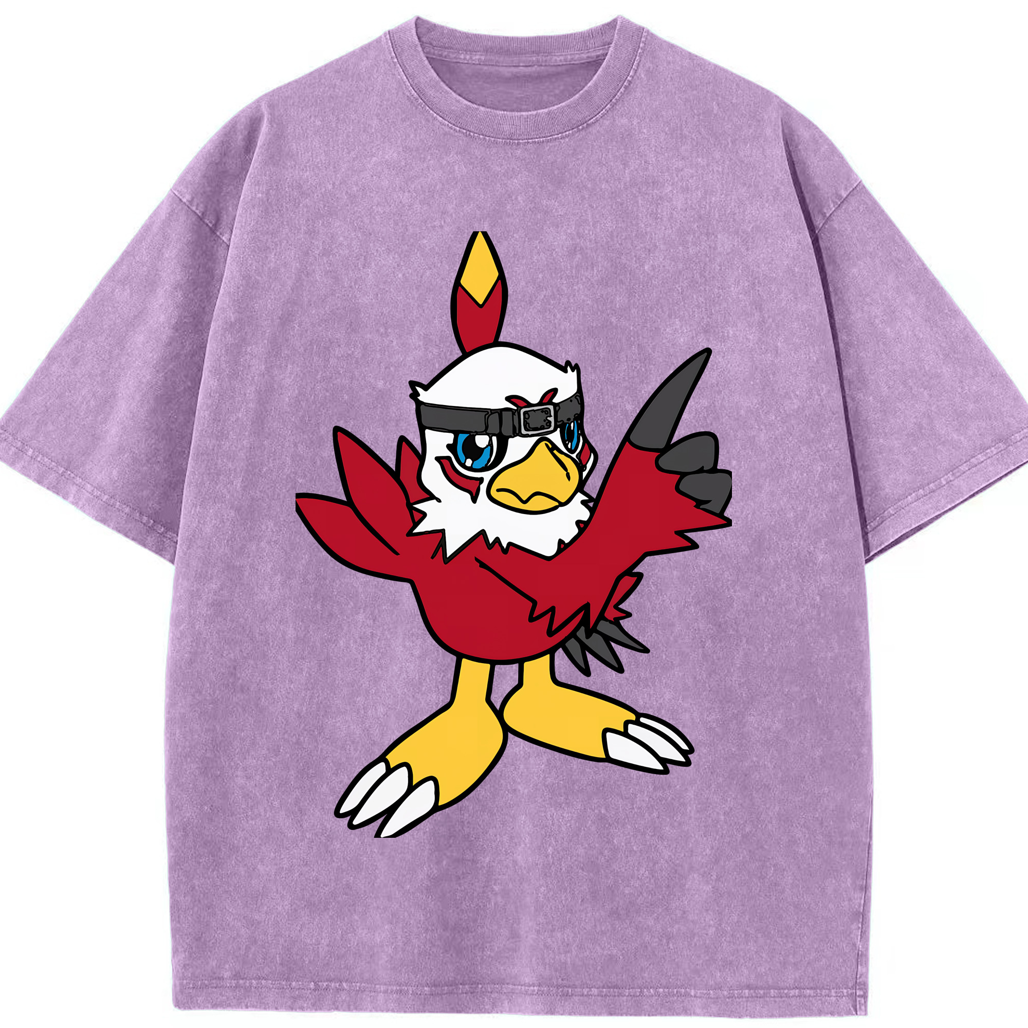 （画像用） Digimon デジタルモンスター/デジモン 綿100% ヴィンテージ風 半袖Tシャツ（フロントプリント）