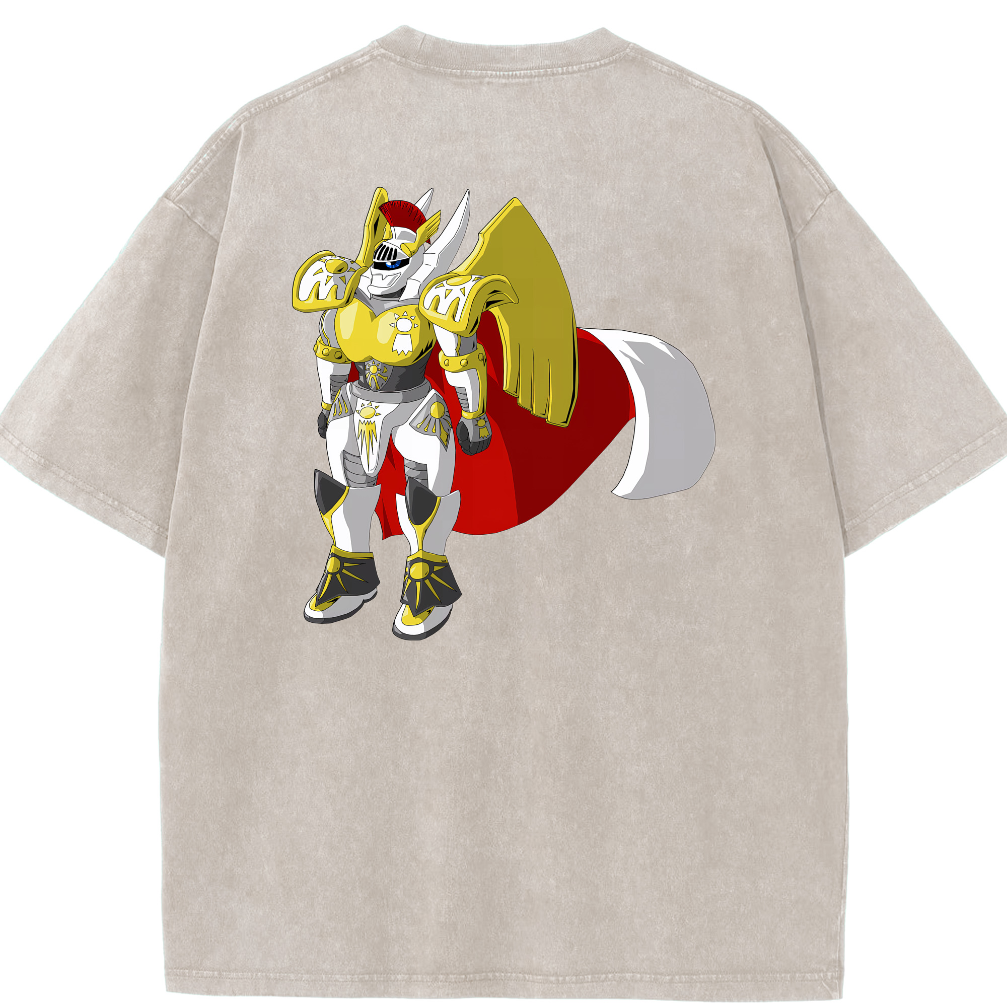 （画像用） Digimon デジタルモンスター/デジモン 綿100% ヴィンテージ風 半袖Tシャツ（背面プリント）