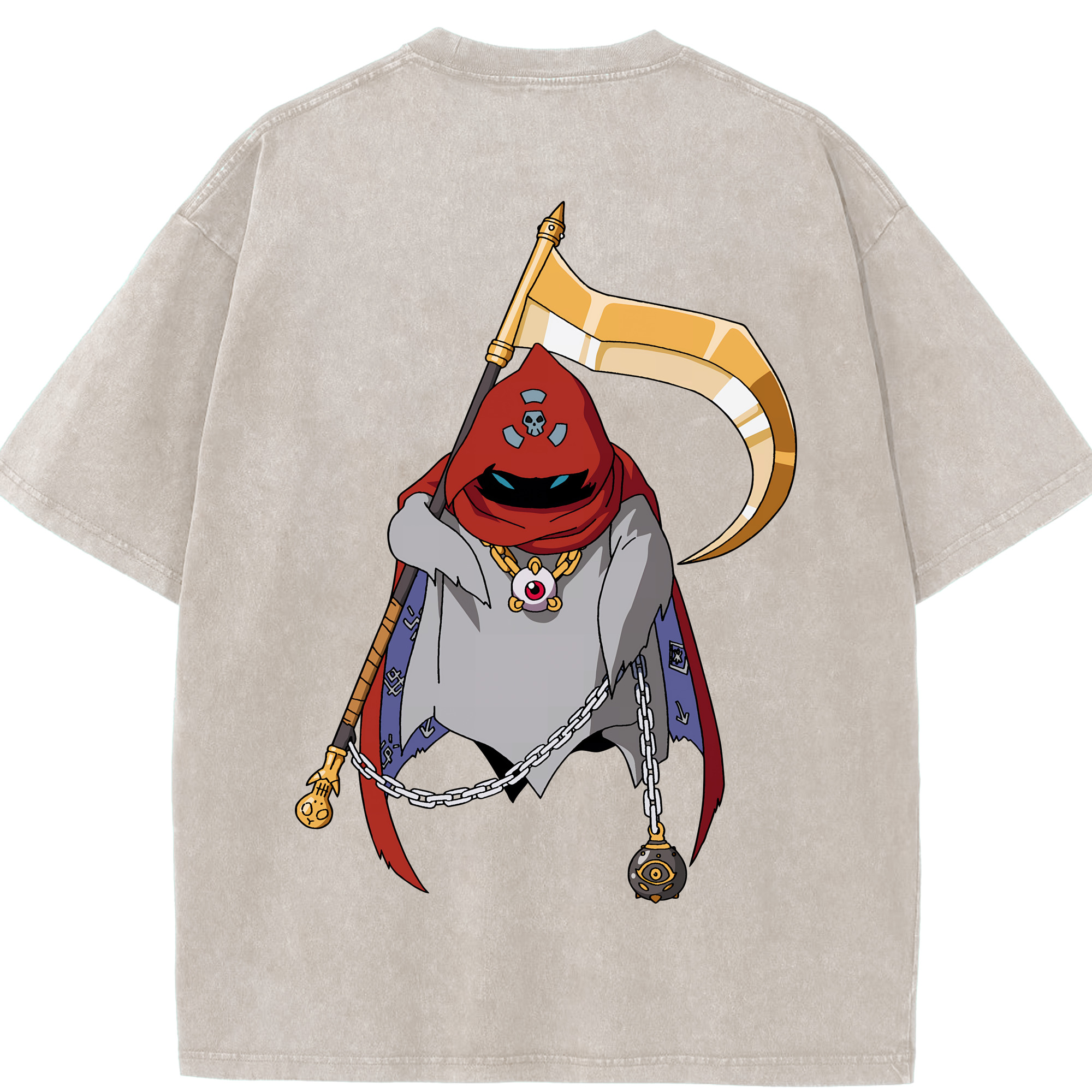 （画像用） Digimon デジタルモンスター/デジモン 綿100% ヴィンテージ風 半袖Tシャツ（背面プリント）