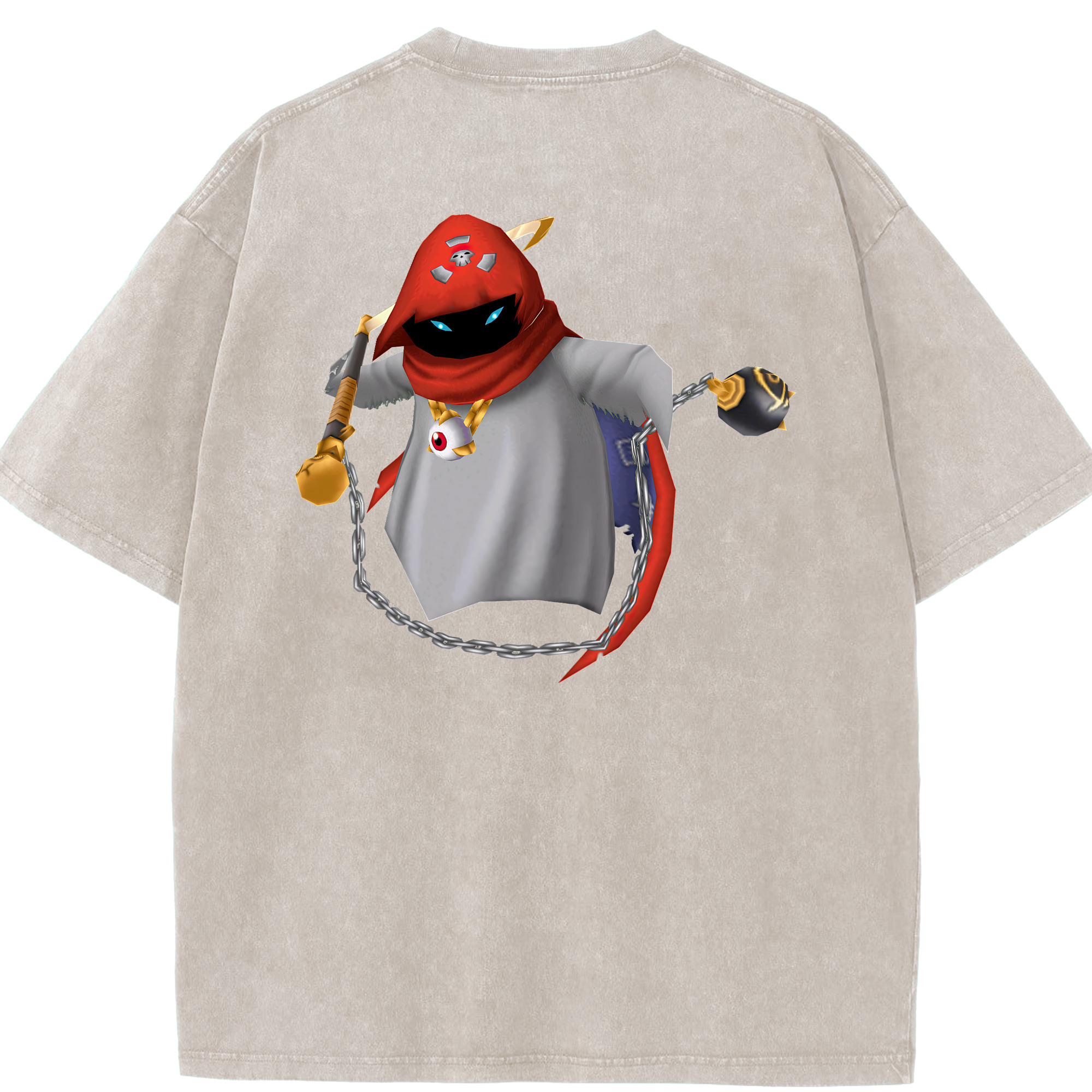 （画像用） Digimon デジタルモンスター/デジモン 綿100% ヴィンテージ風 半袖Tシャツ（背面プリント）