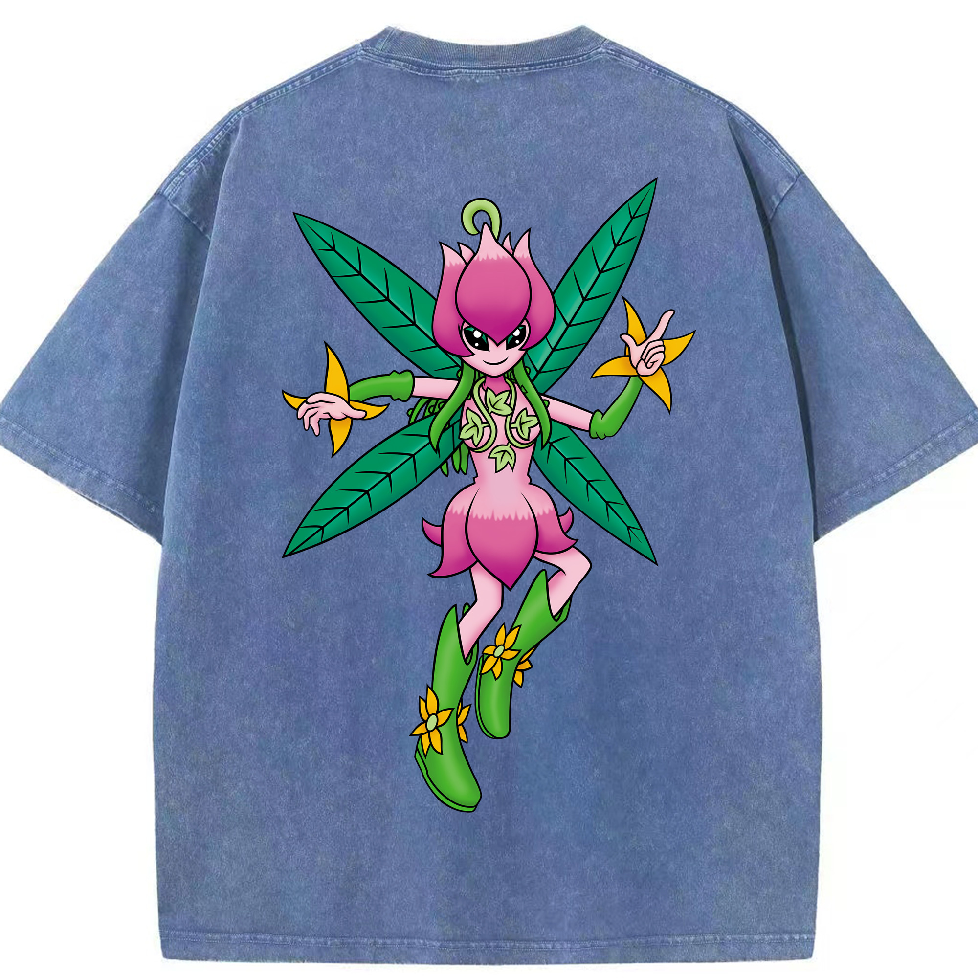 （画像用） Digimon デジタルモンスター/デジモン 綿100% ヴィンテージ風 半袖Tシャツ（背面プリント）
