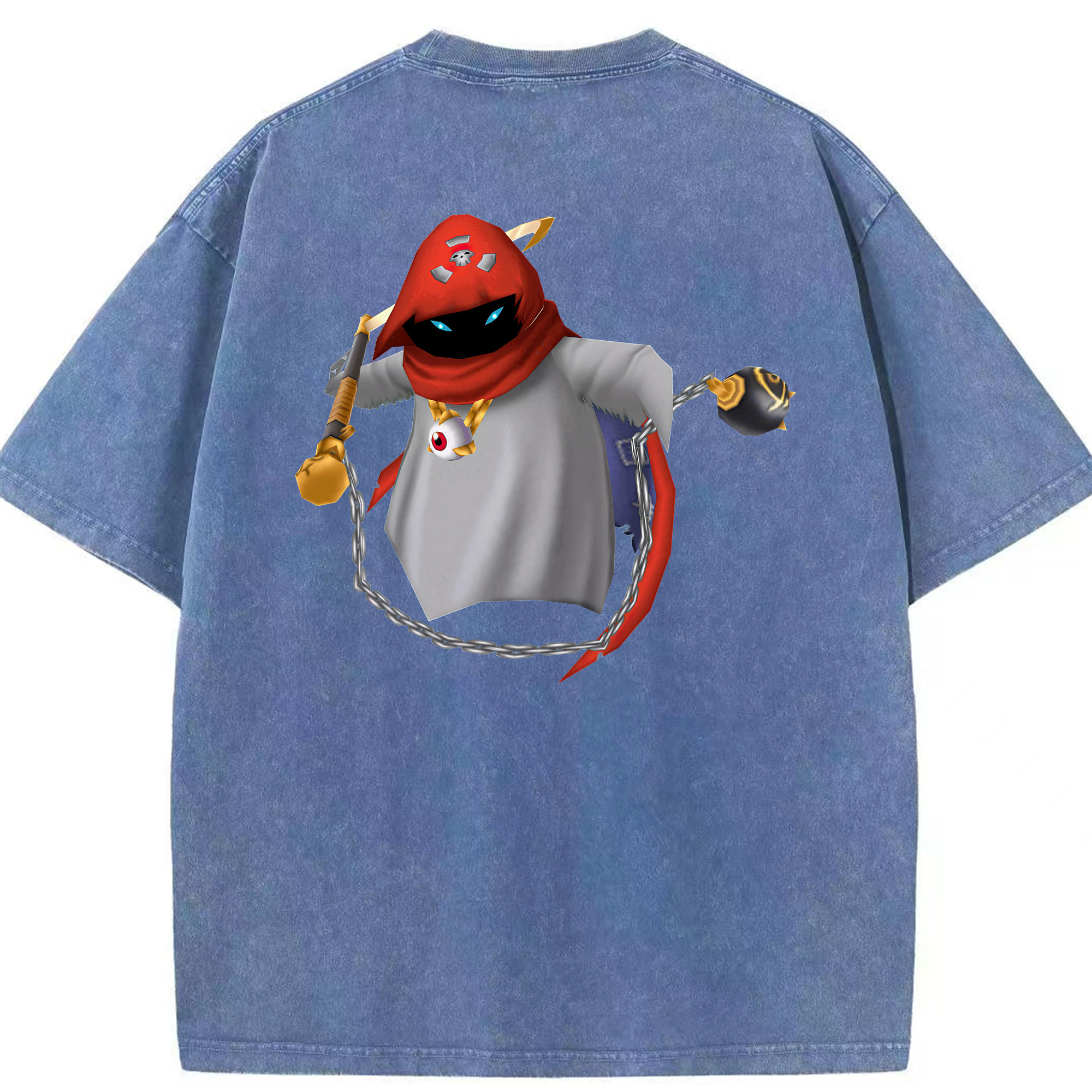 （画像用） Digimon デジタルモンスター/デジモン 綿100% ヴィンテージ風 半袖Tシャツ（背面プリント）