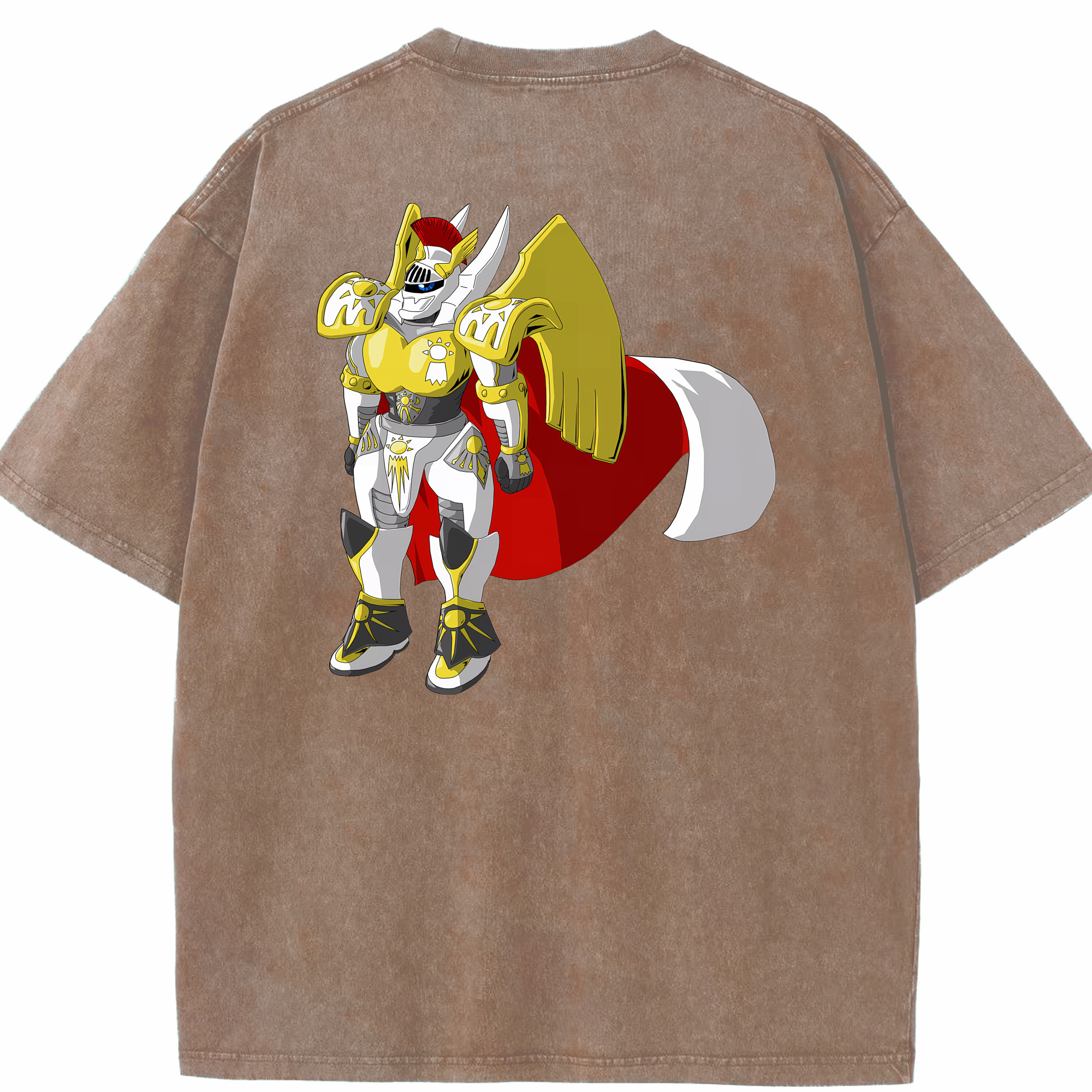 （画像用） Digimon デジタルモンスター/デジモン 綿100% ヴィンテージ風 半袖Tシャツ（背面プリント）