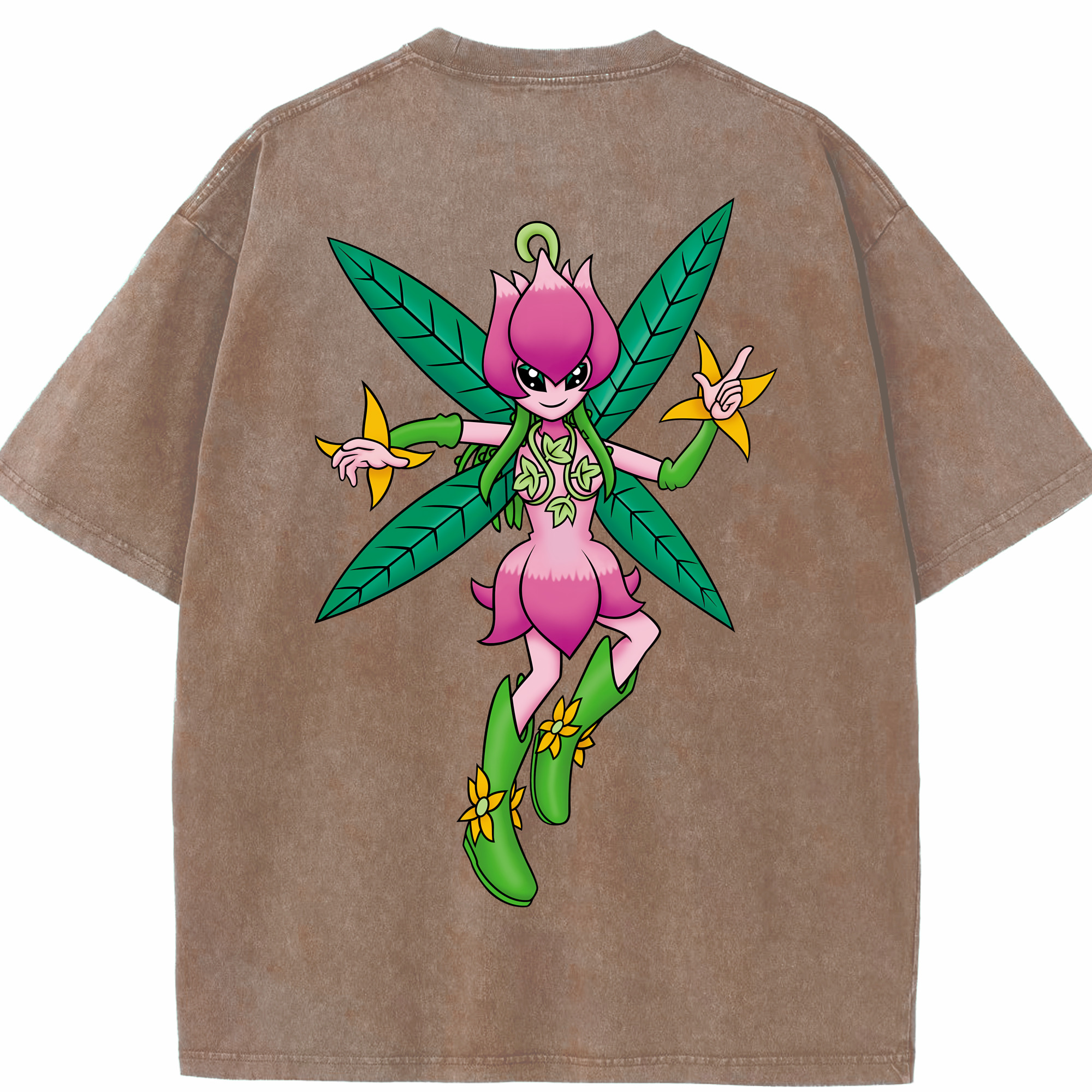 （画像用） Digimon デジタルモンスター/デジモン 綿100% ヴィンテージ風 半袖Tシャツ（背面プリント）