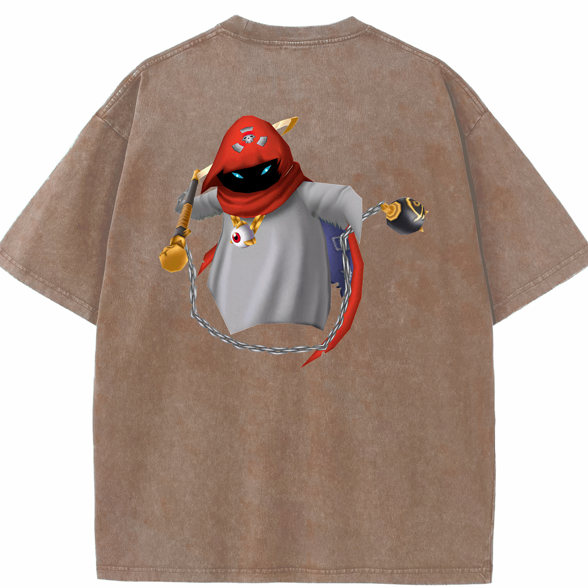 （画像用） Digimon デジタルモンスター/デジモン 綿100% ヴィンテージ風 半袖Tシャツ（背面プリント）