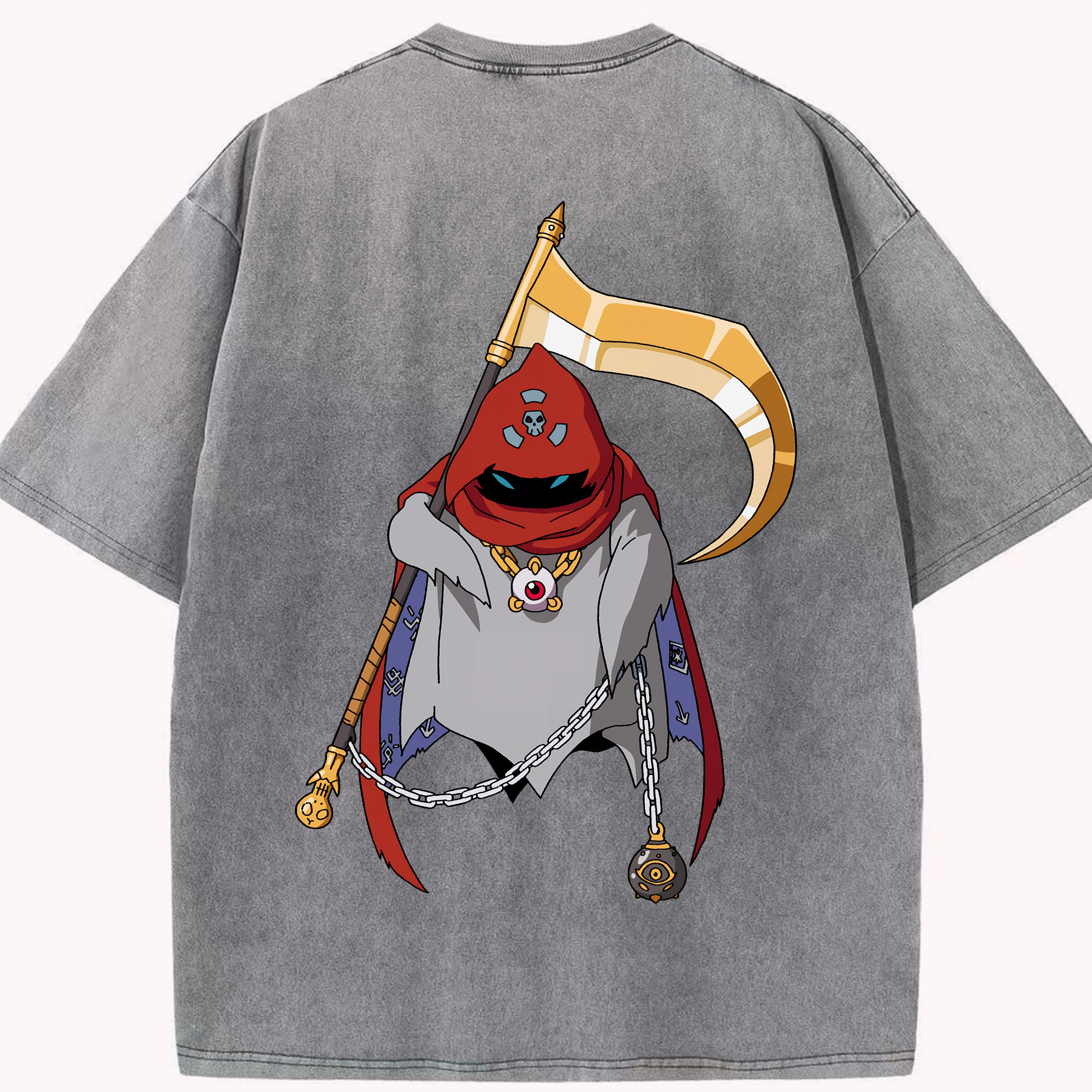 （画像用） Digimon デジタルモンスター/デジモン 綿100% ヴィンテージ風 半袖Tシャツ（背面プリント）