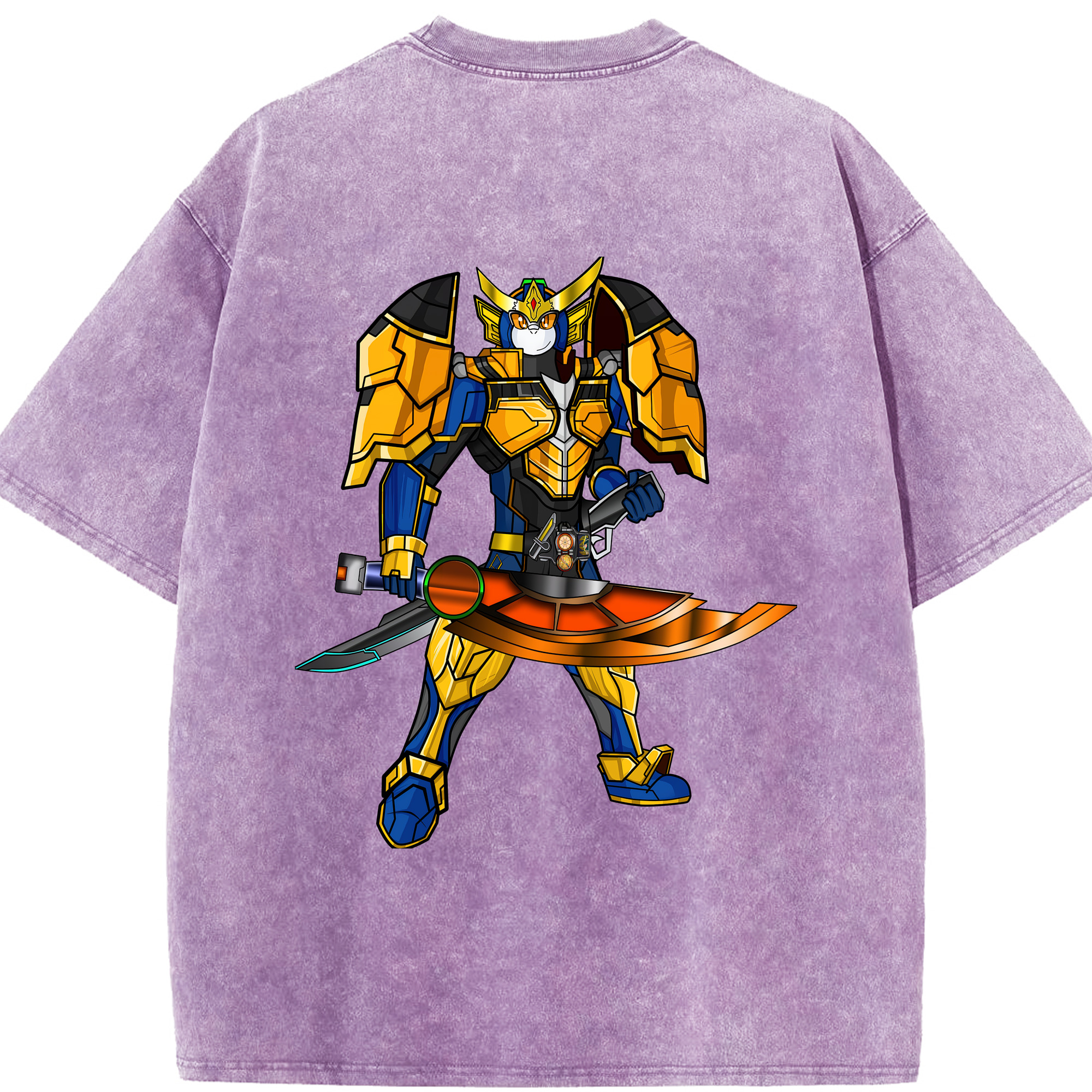 （画像用） Digimon デジタルモンスター/デジモン 綿100% ヴィンテージ風 半袖Tシャツ（背面プリント）