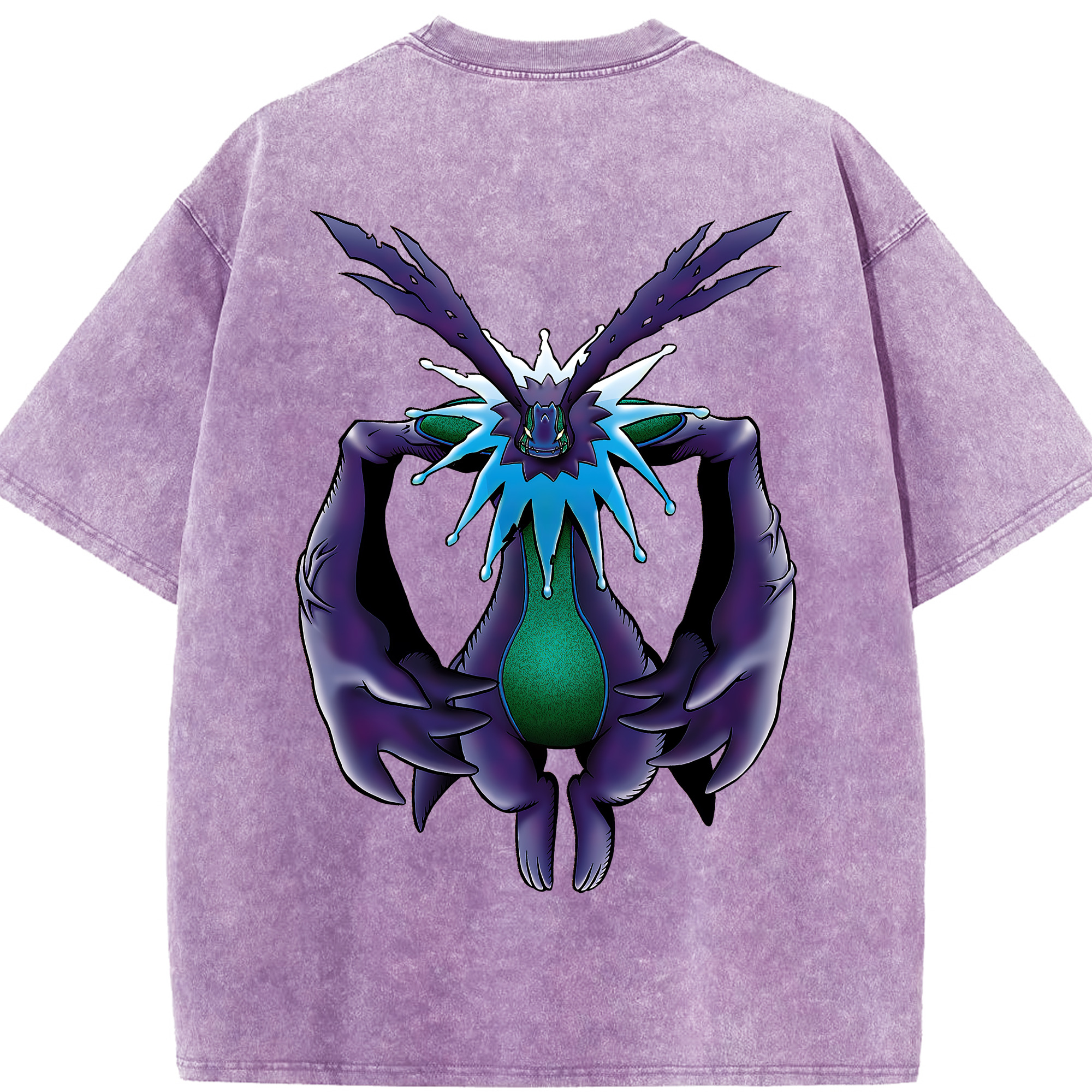 （画像用） Digimon デジタルモンスター/デジモン 綿100% ヴィンテージ風 半袖Tシャツ（背面プリント）