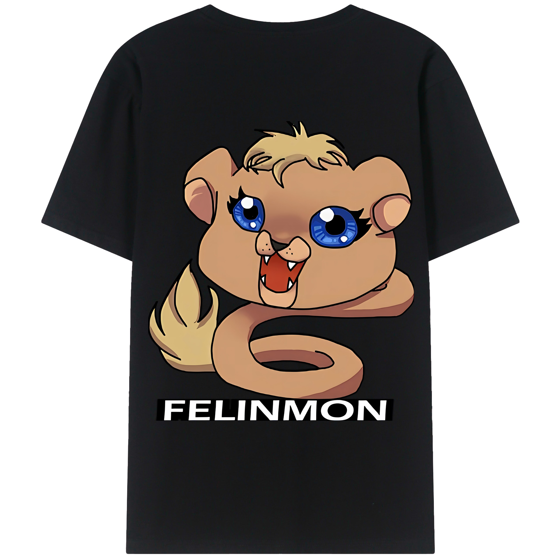 （画像用） Digimon デジタルモンスター/デジモン 綿100％ メンズ半袖Tシャツ（バックプリント） 通気性