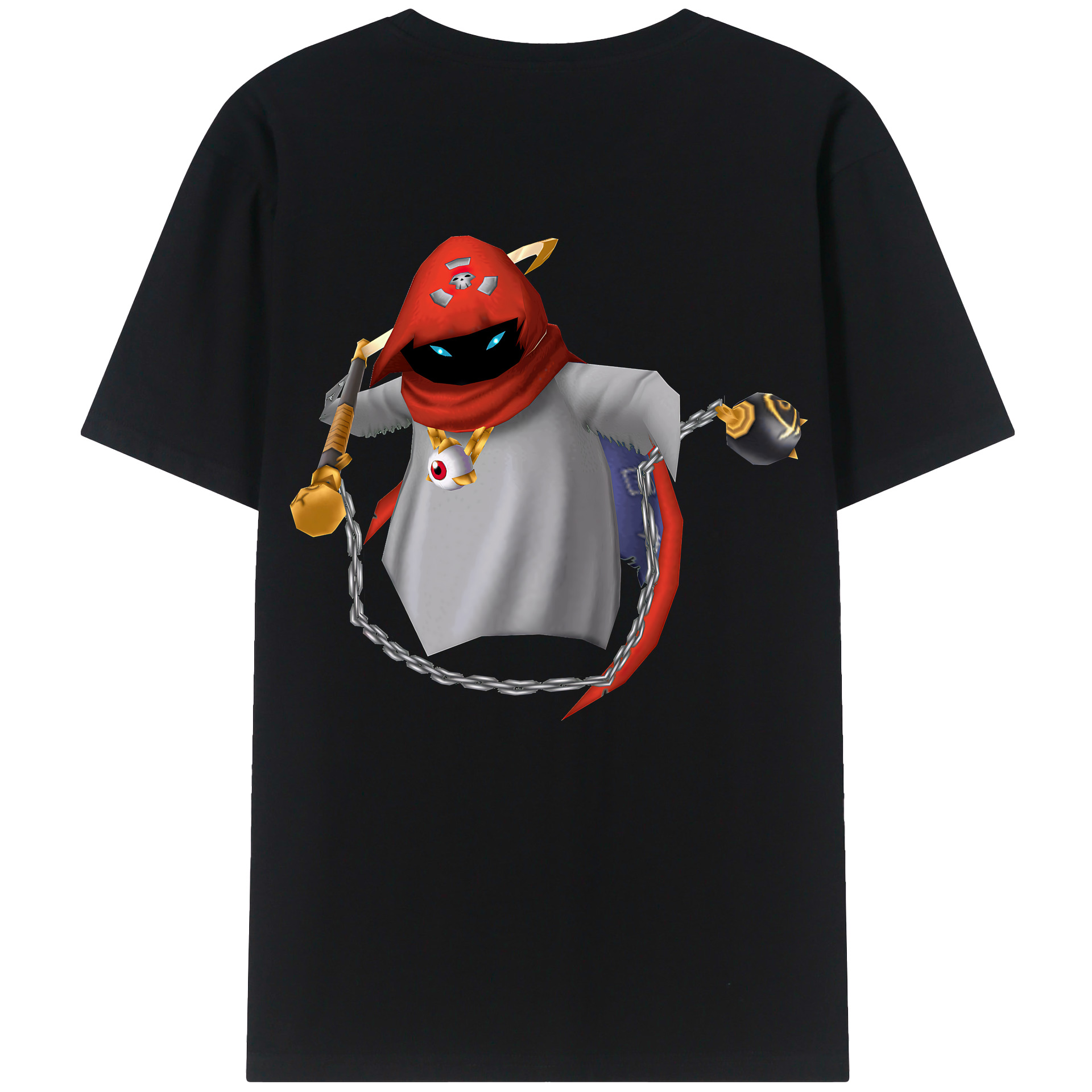 （画像用） Digimon デジタルモンスター/デジモン 綿100％ メンズ半袖Tシャツ（バックプリント） 通気性