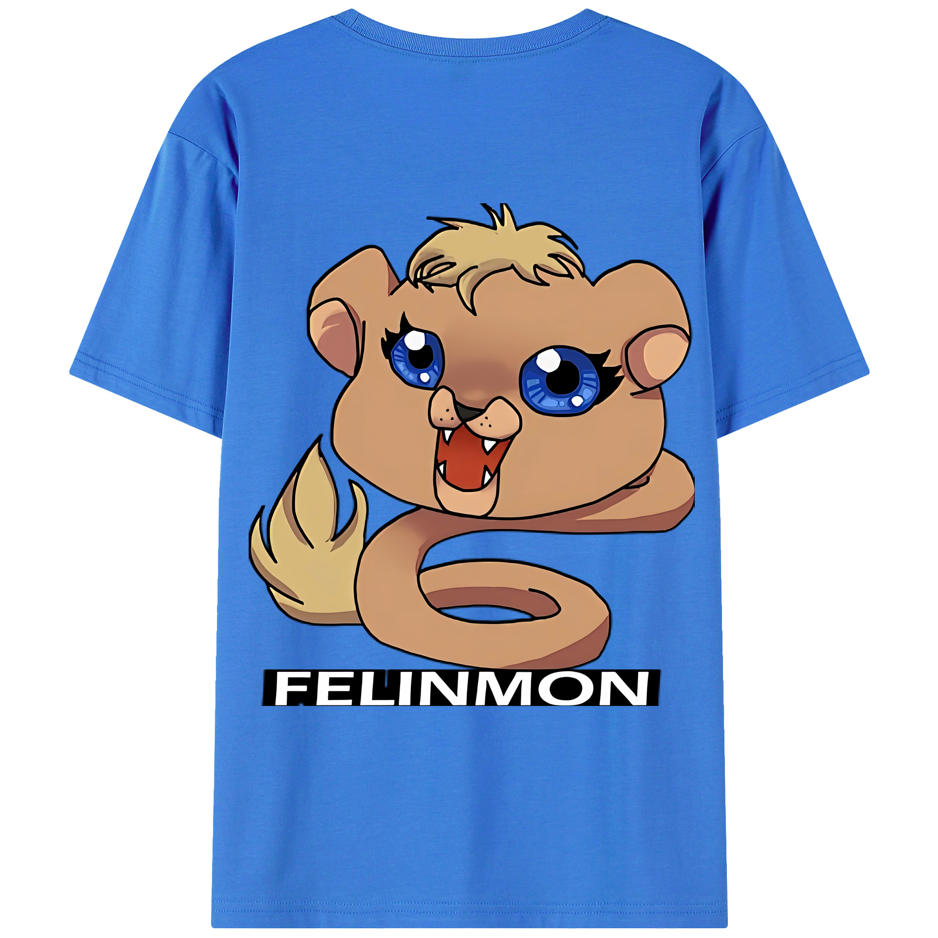 （画像用） Digimon デジタルモンスター/デジモン 綿100％ メンズ半袖Tシャツ（バックプリント） 通気性