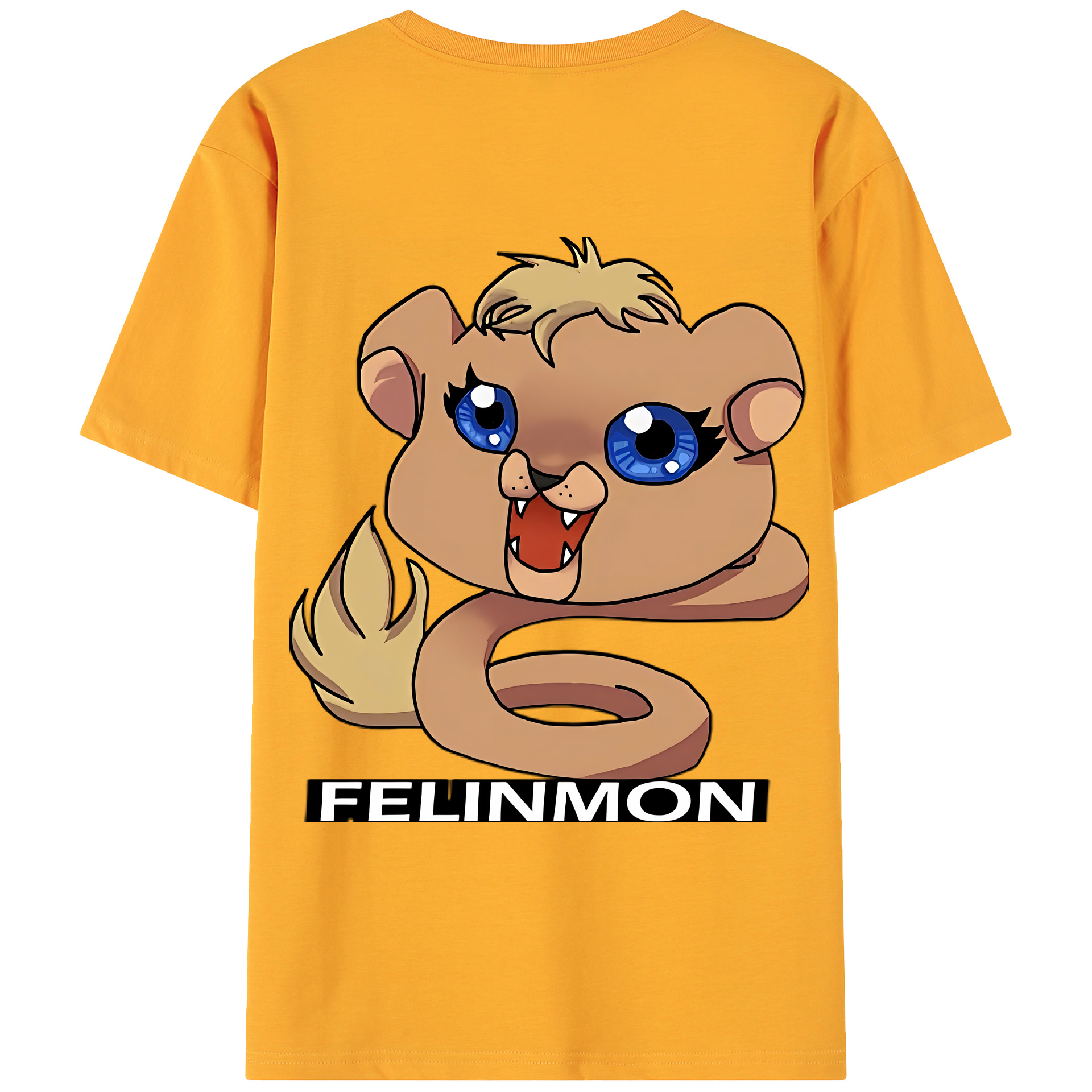（画像用） Digimon デジタルモンスター/デジモン 綿100％ メンズ半袖Tシャツ（バックプリント） 通気性
