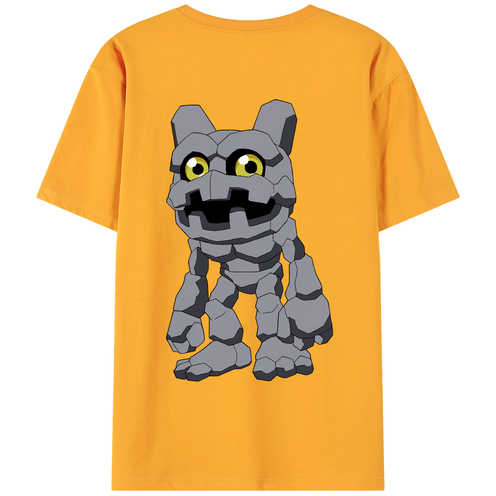 （画像用） Digimon デジタルモンスター/デジモン 綿100％ メンズ半袖Tシャツ（バックプリント） 通気性
