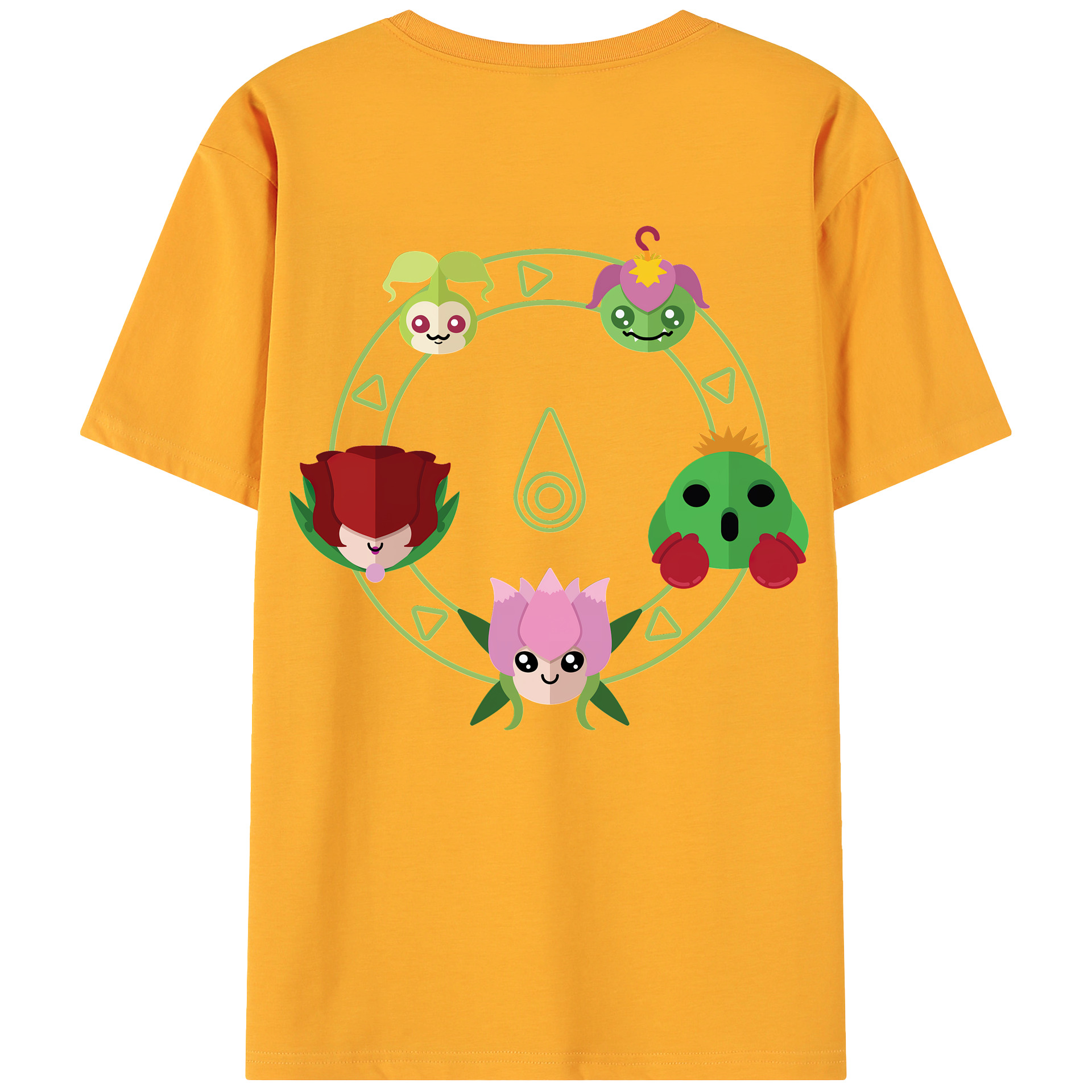 （画像用） Digimon デジタルモンスター/デジモン 綿100％ メンズ半袖Tシャツ（バックプリント） 通気性