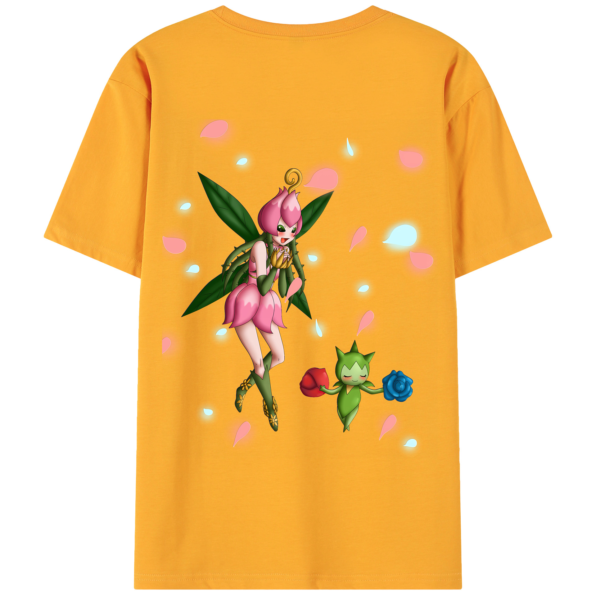 （画像用） Digimon デジタルモンスター/デジモン 綿100％ メンズ半袖Tシャツ（バックプリント） 通気性
