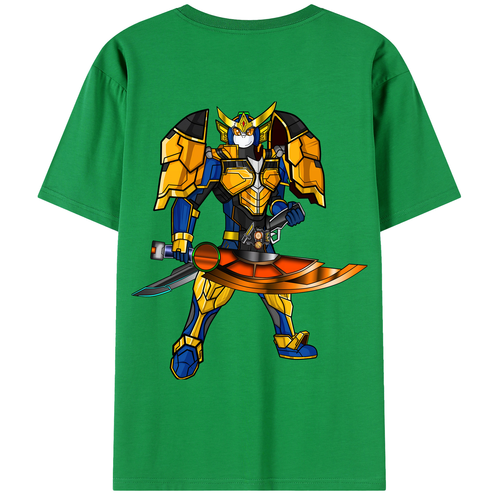 （画像用） Digimon デジタルモンスター/デジモン 綿100％ メンズ半袖Tシャツ（バックプリント） 通気性