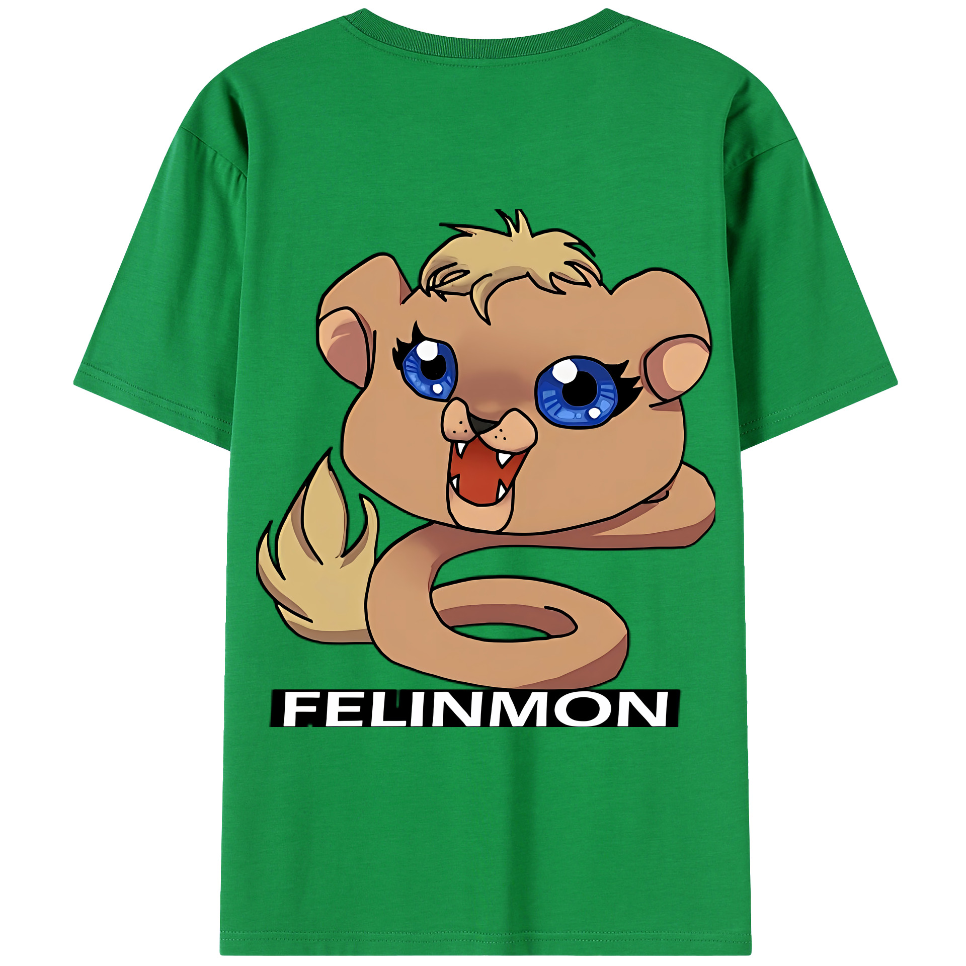 （画像用） Digimon デジタルモンスター/デジモン 綿100％ メンズ半袖Tシャツ（バックプリント） 通気性