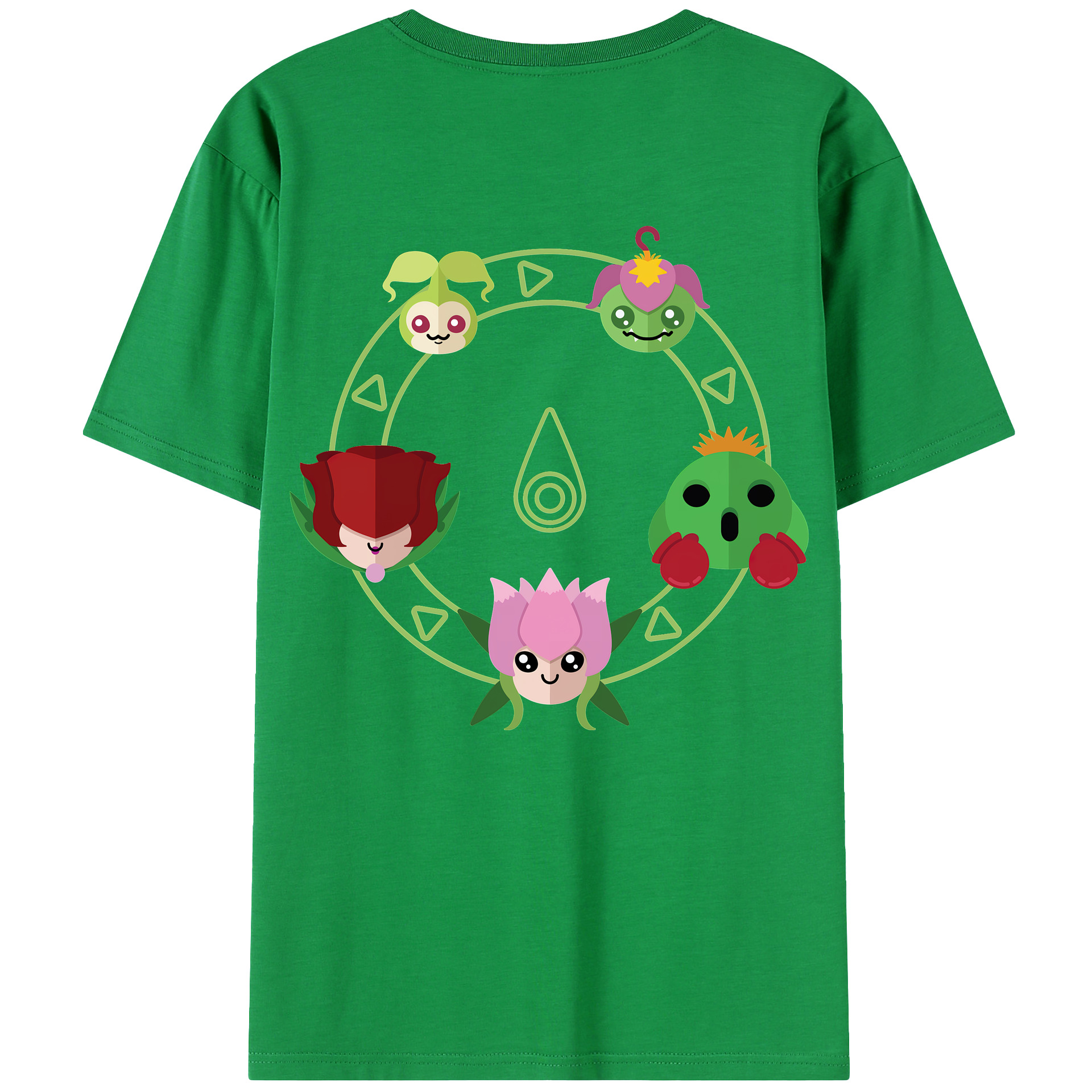 （画像用） Digimon デジタルモンスター/デジモン 綿100％ メンズ半袖Tシャツ（バックプリント） 通気性