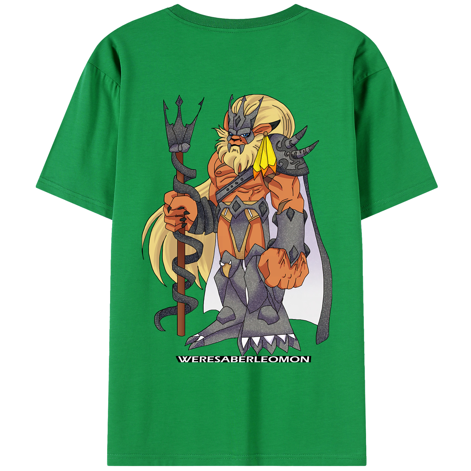 （画像用） Digimon デジタルモンスター/デジモン 綿100％ メンズ半袖Tシャツ（バックプリント） 通気性