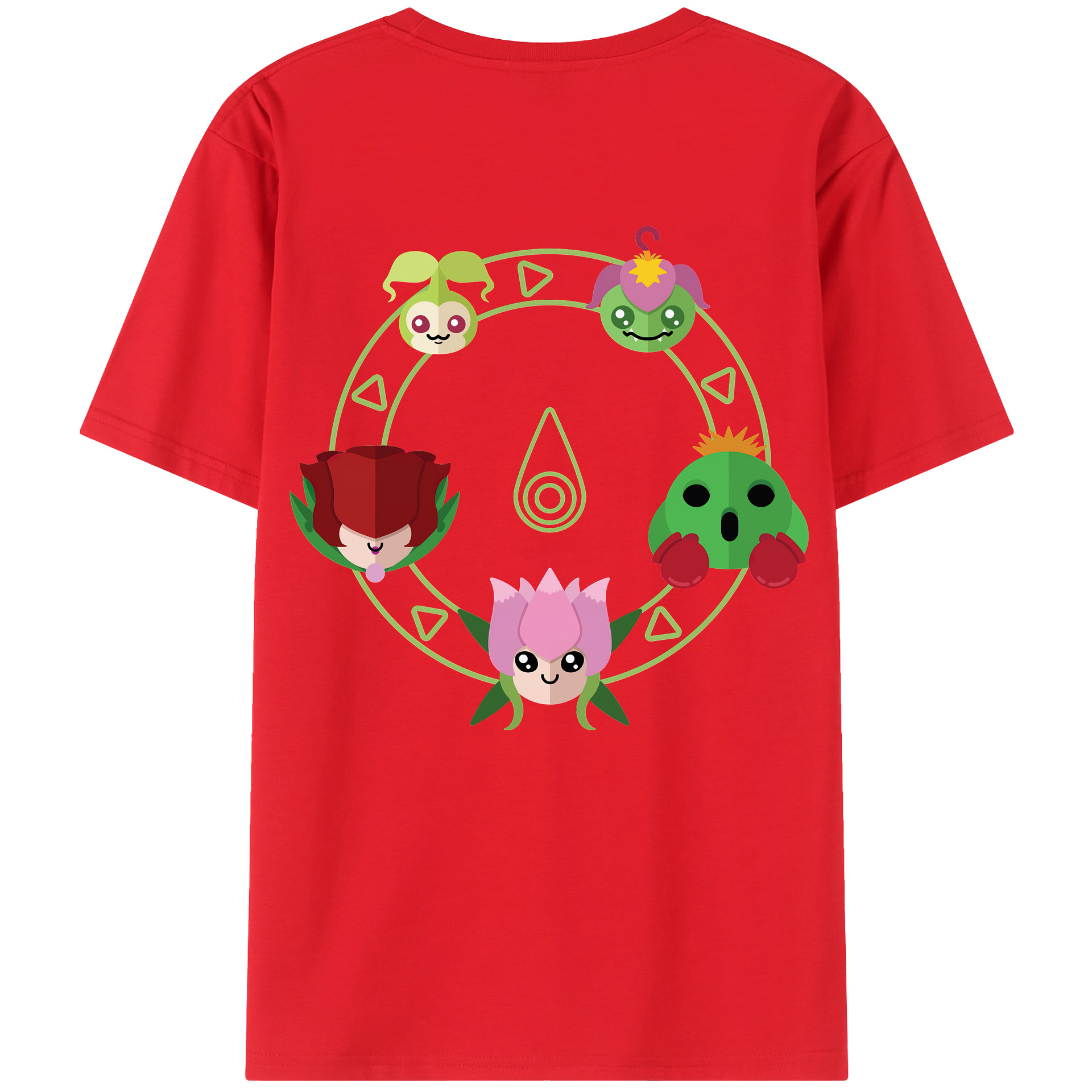（画像用） Digimon デジタルモンスター/デジモン 綿100％ メンズ半袖Tシャツ（バックプリント） 通気性